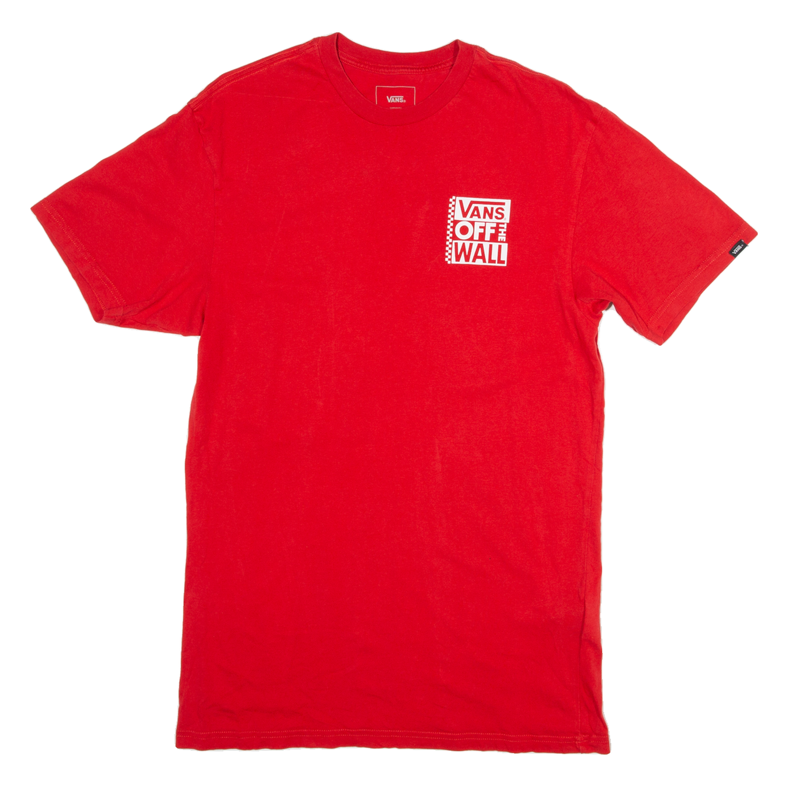 VANS Classic Fit Womens T-Shirt Red M Refurbished - N/A refurbished available on Cerqular