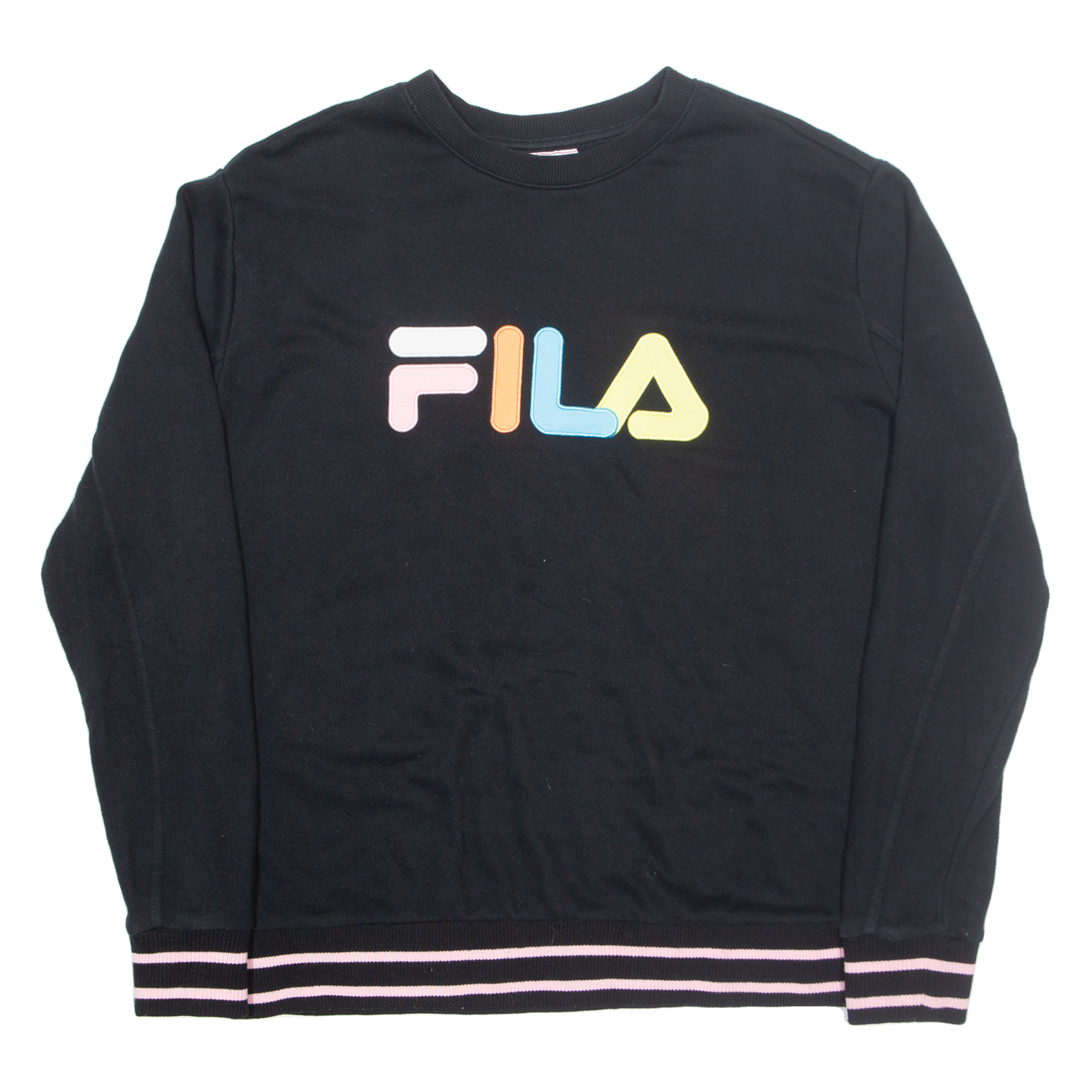 FILA Womens Sweatshirt Black 2XL Refurbished - N/A refurbished available on Cerqular
