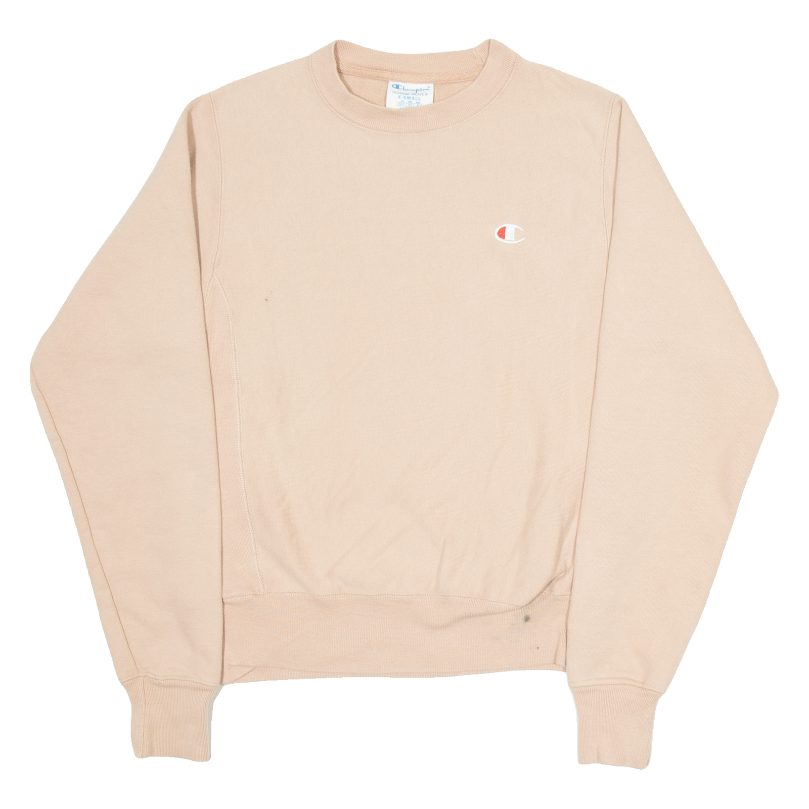 CHAMPION Mens Sweatshirt Pink XS Refurbished - N/A refurbished available on Cerqular
