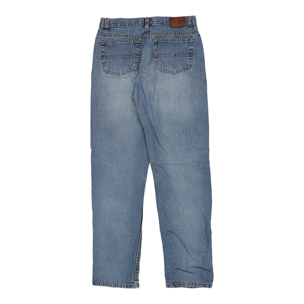 Tommy Hilfiger Jeans - 28W UK 8 Blue Cotton Refurbished - Thrifted (note: this is a term often used to describe second- refurbished available on Cerqular