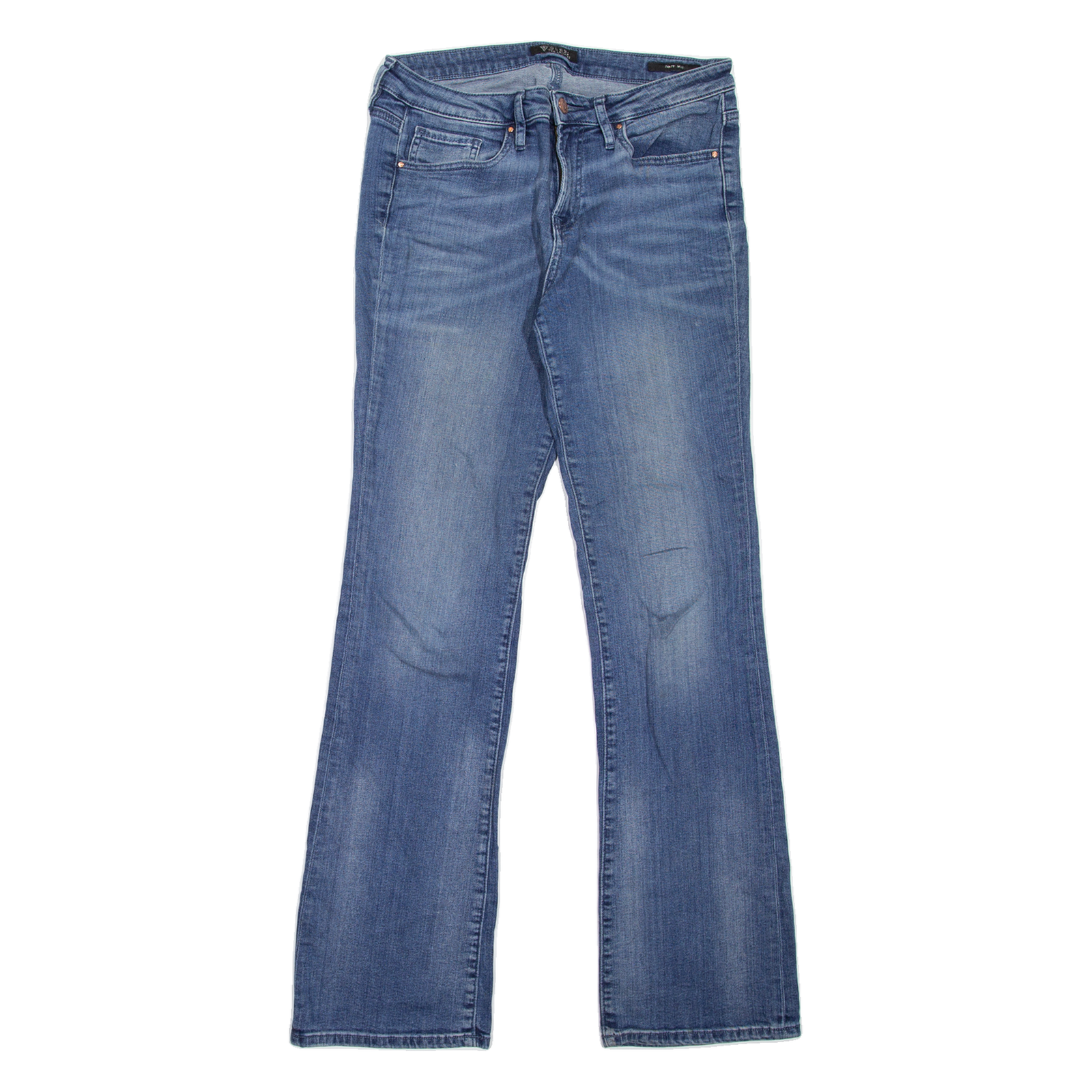 GUESS Womens Jeans Blue Regular Bootcut Stone Wash W29 L30 Refurbished - N/A refurbished available on Cerqular