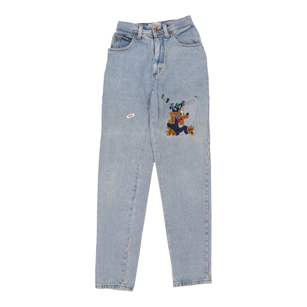 14 Years Emmanuel Schvili Cartoon Jeans - Small Blue Cotton Refurbished - Thrifted (note: this is a term often used to describe second- refurbished available on Cerqular