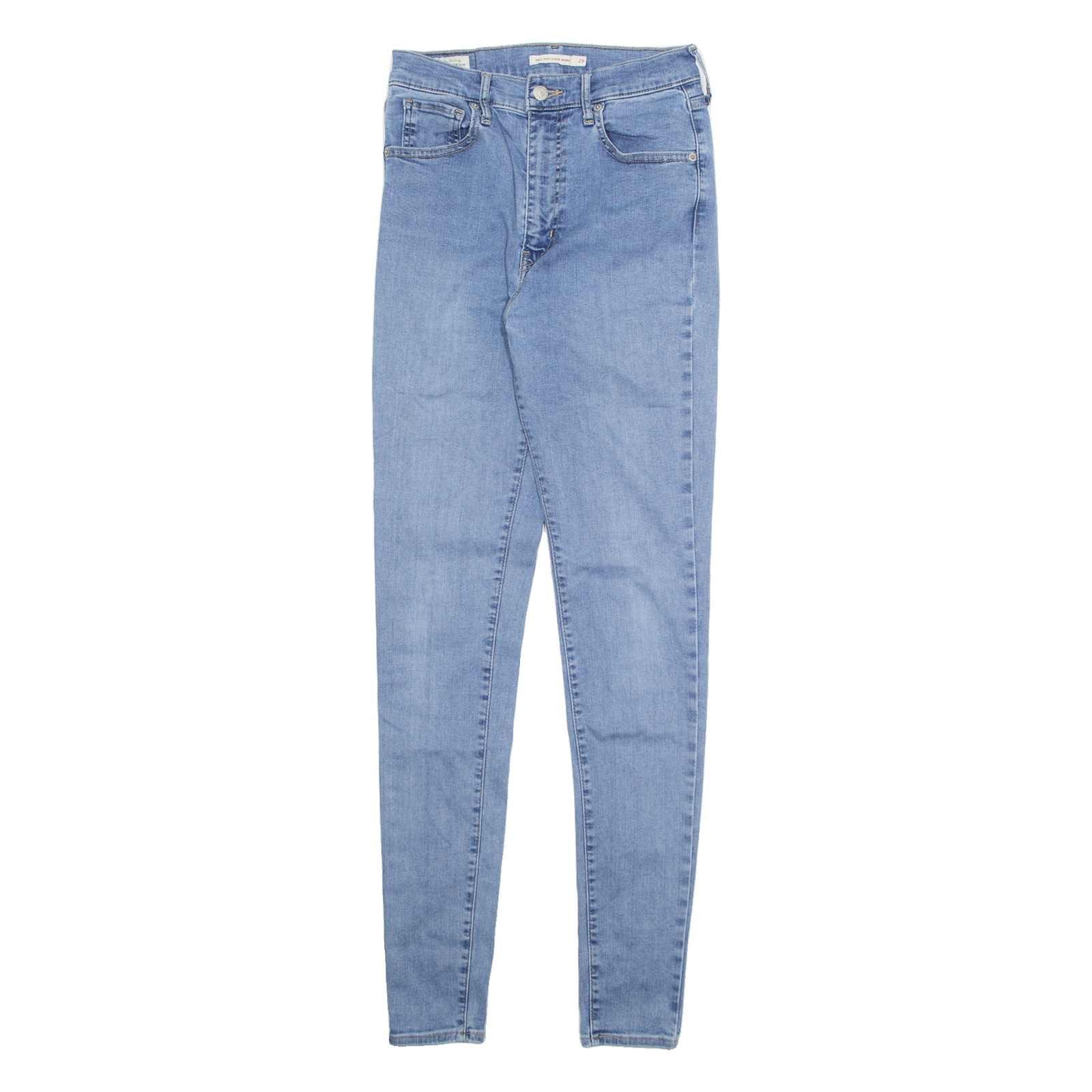 LEVI'S Womens Jeans Blue Slim Skinny W26 L32 Refurbished - N/A refurbished available on Cerqular