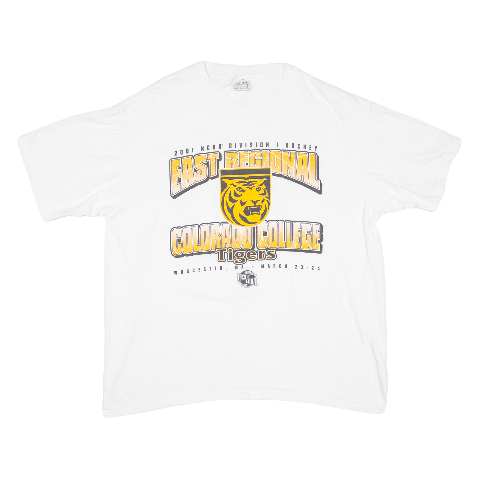 GEAR FOR SPORT East Regional Colorado College Mens T-Shirt White USA XL Refurbished - N/A refurbished available on Cerqular