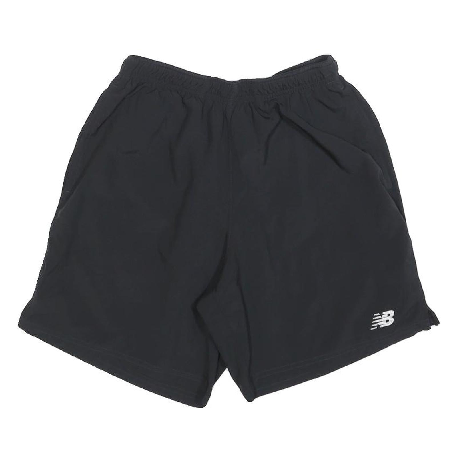 NEW BALANCE Womens Black Sports Shorts M W28 Lightweight Activewear Refurbished - N/A refurbished available on Cerqular