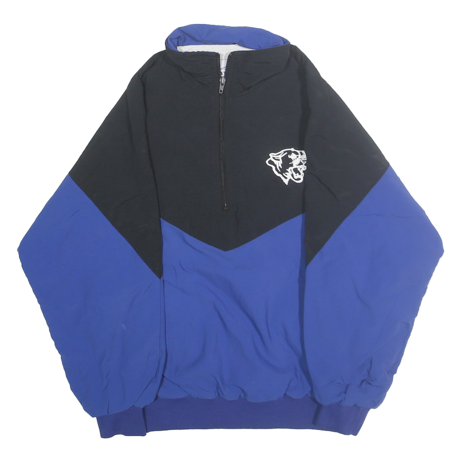 MATMAN Mens Black & Blue Cascade Christian Nylon Jacket XS Plain Athletic Refurbished - N/A refurbished available on Cerqular