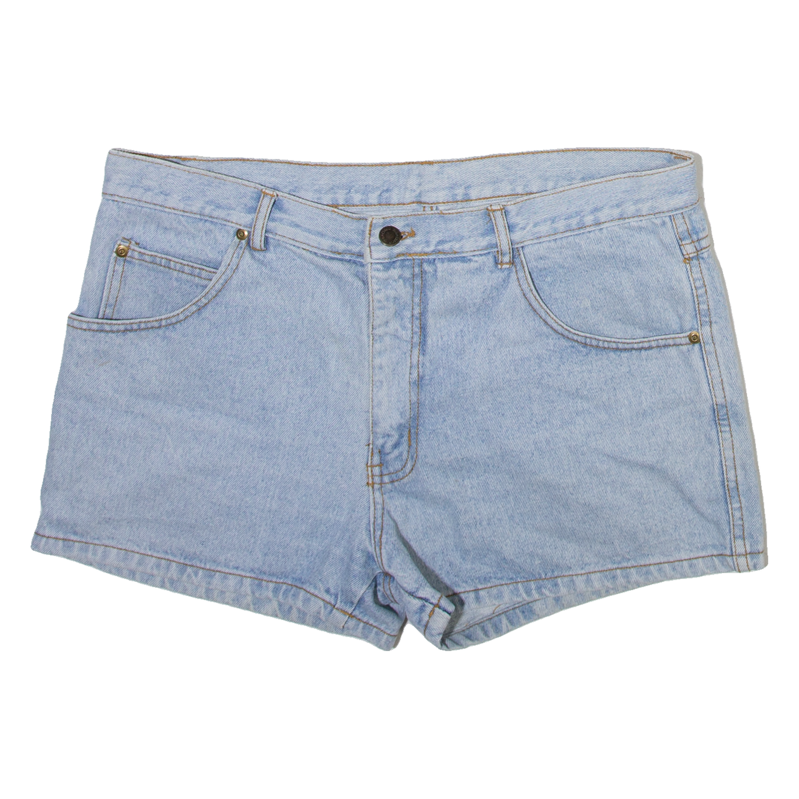 Womens Denim Shorts Blue L W34 Refurbished - N/A refurbished available on Cerqular