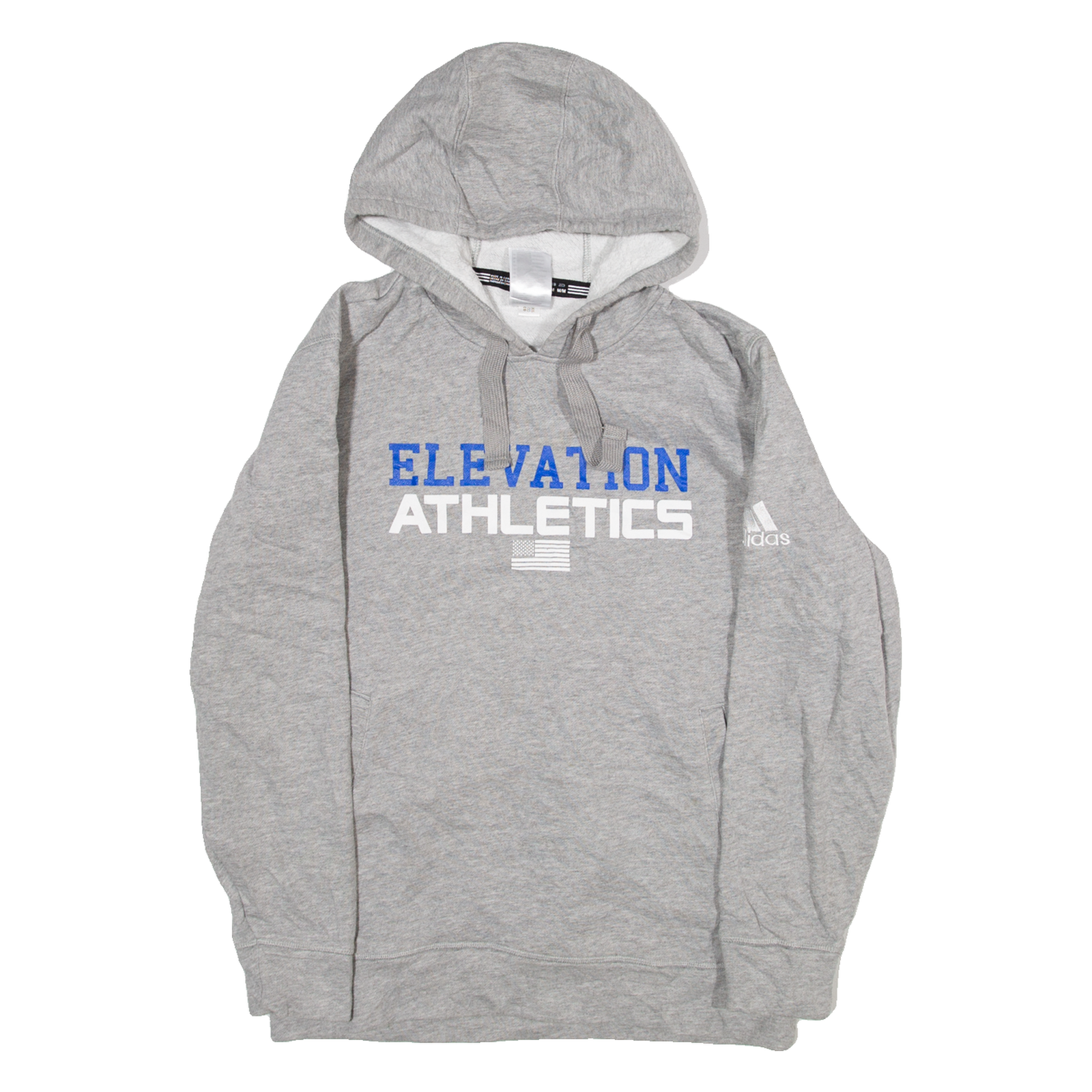 ADIDAS Elevation Athletics Womens Grey Hoodie Full Zip M Refurbished - N/A refurbished available on Cerqular