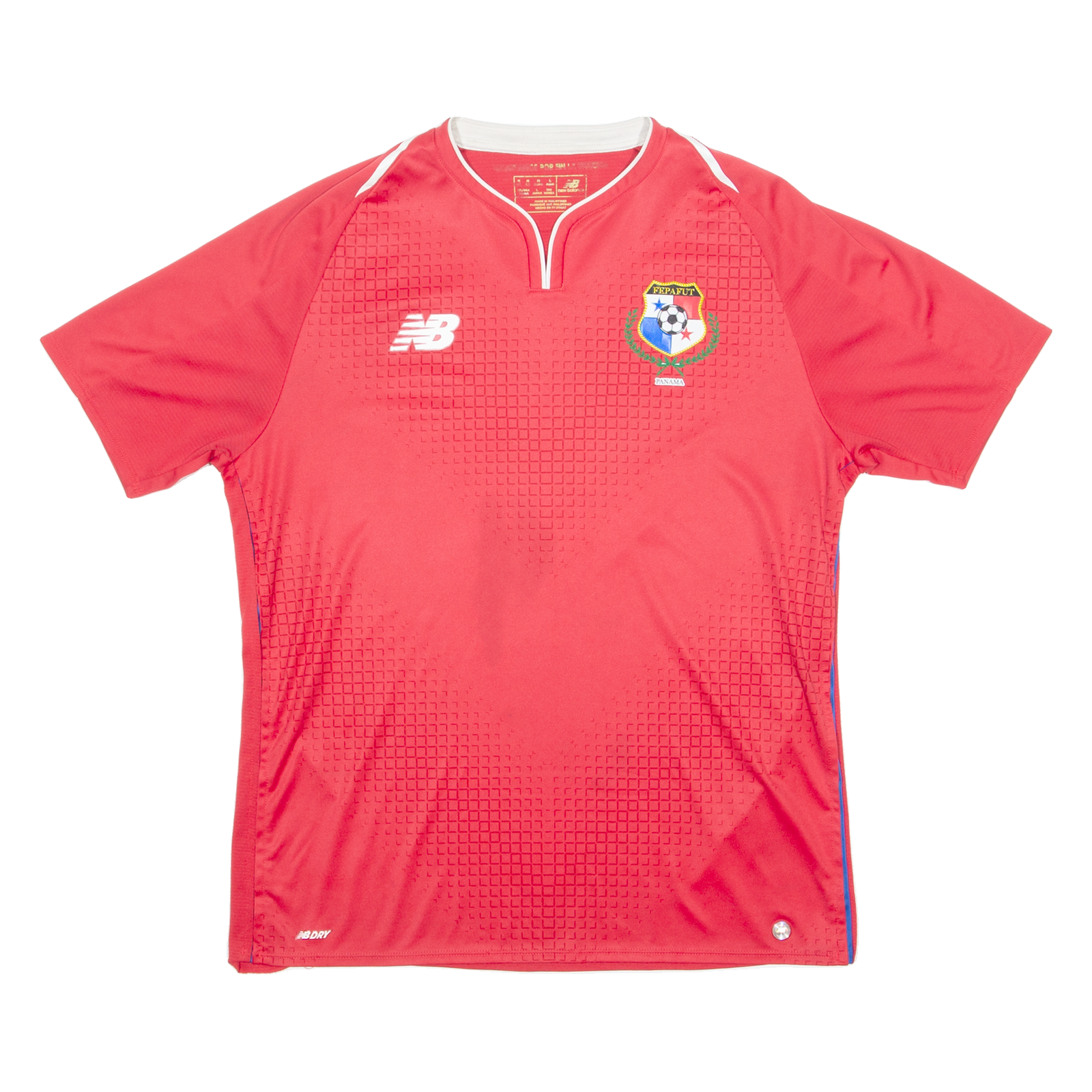 NEW BALANCE Panama FC Mens Football Shirt Jersey Red Crew Neck M Refurbished - N/A refurbished available on Cerqular