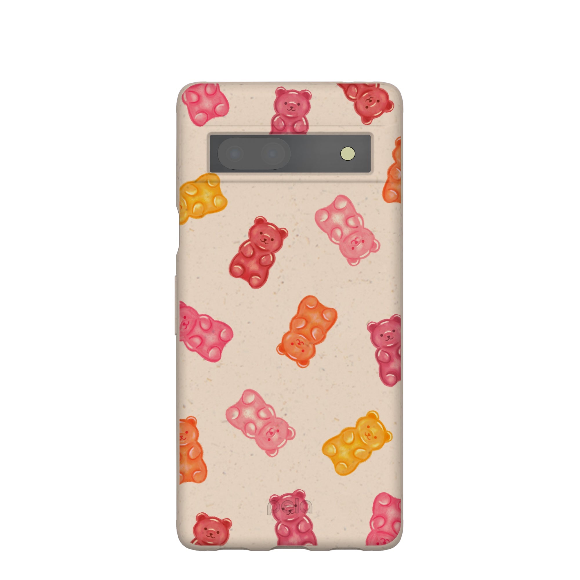 Seashell Gummy Bears Google Pixel 7a Case Refurbished - Pela Case refurbished available on Cerqular