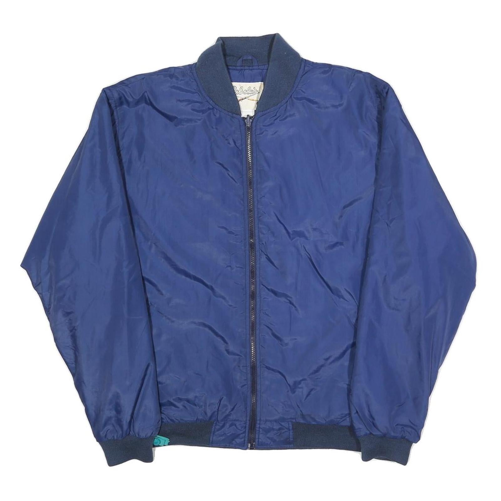 Buy CABELA'S Mens Blue Bomber Jacket L Polyester Zip Plain Lightweight Outdoor Refurbished - $37.69 CABELA'S Mens Blue Bomber Jacket L Polyester Zip Plain Lightweight Outdoor Refurbished - N/A refurbished available on Cerqular