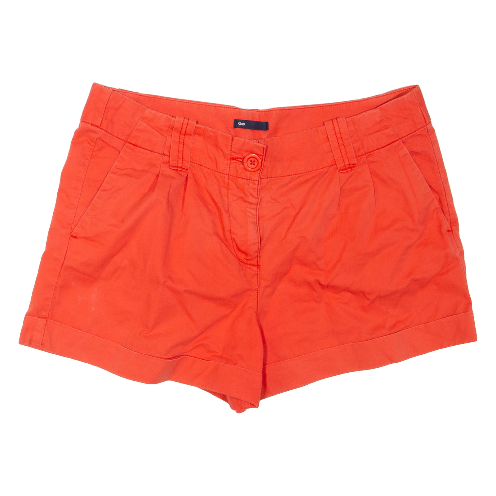 GAP Womens Casual Shorts Orange L W34 Refurbished - N/A refurbished available on Cerqular