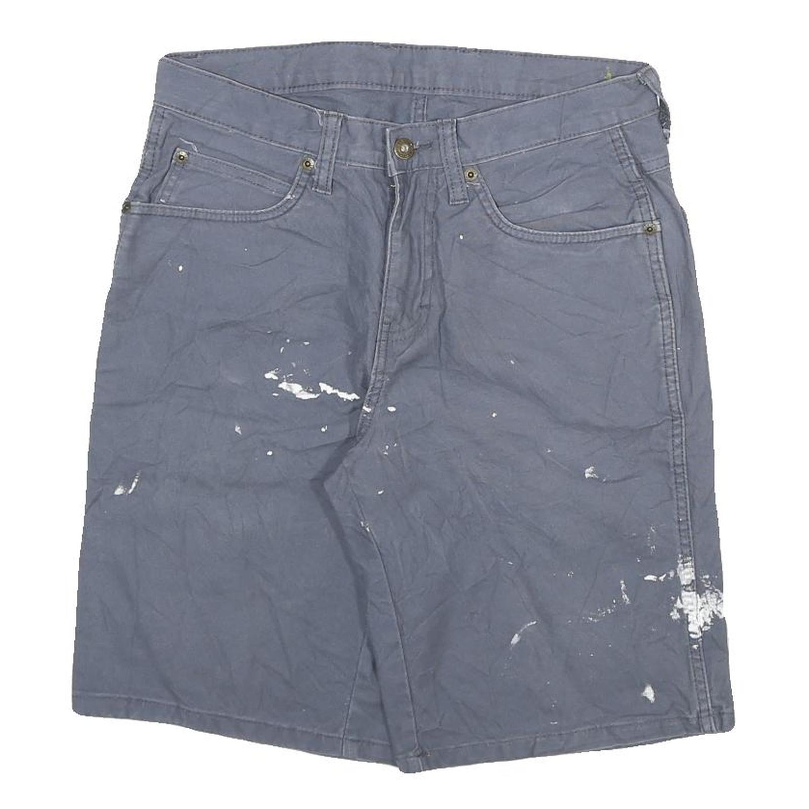 DICKIES Womens Shorts Grey Casual Cotton Blend M W28 Workwear Comfortable Refurbished - N/A refurbished available on Cerqular
