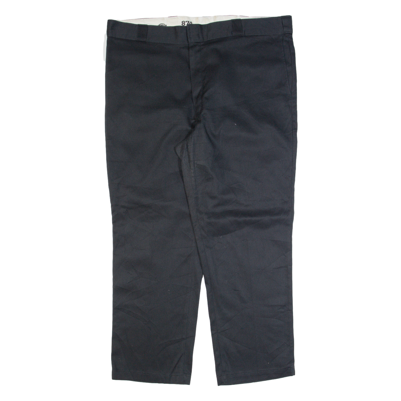 DICKIES Flex 874 Workwear Mens Trousers Black Regular Straight W42 L30 Refurbished - N/A refurbished available on Cerqular