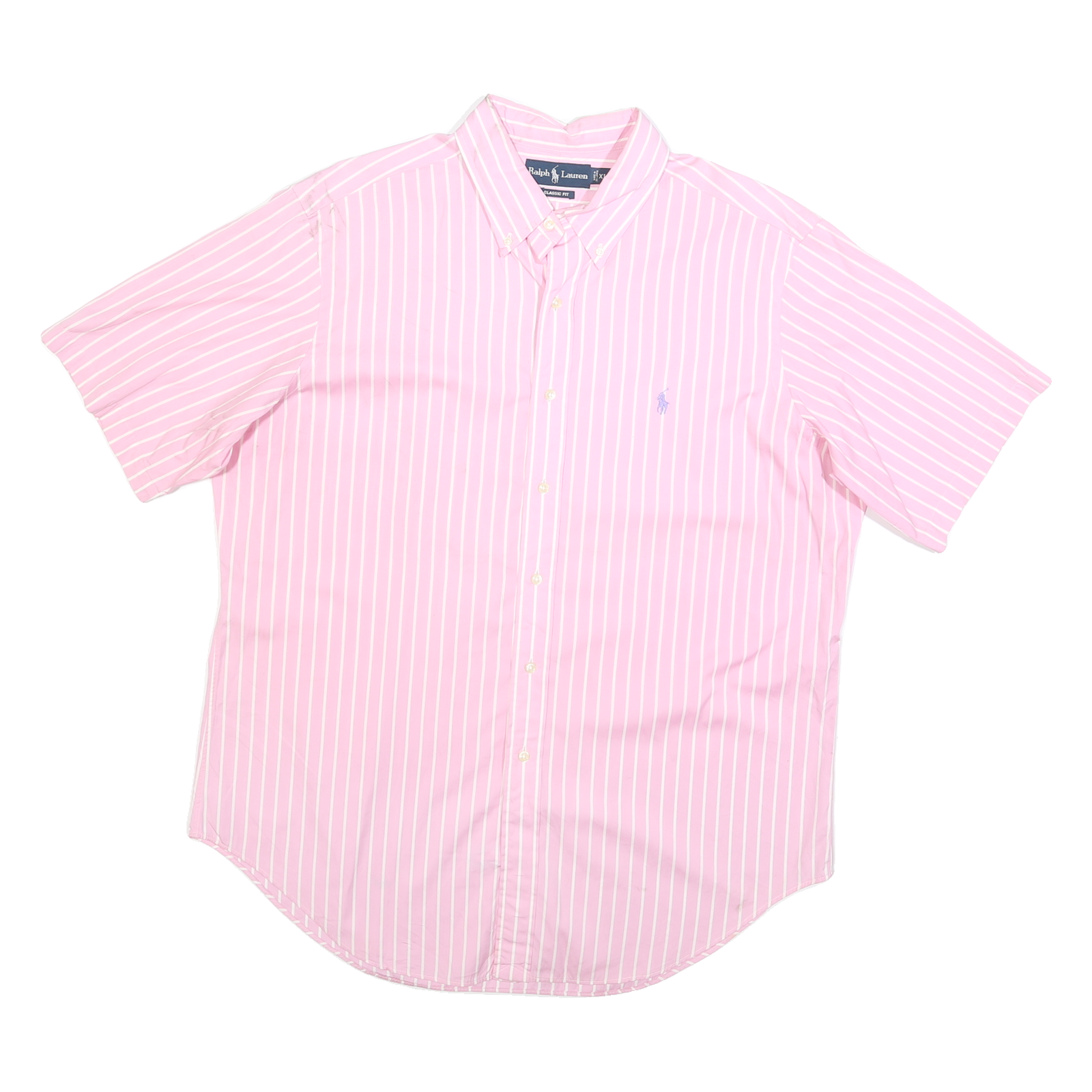 Buy RALPH LAUREN Mens Pink & White Striped Shirt XXS Button-Down Short Sleeve Cotton Refurbished - $33.79 RALPH LAUREN Mens Pink & White Striped Shirt XXS Button-Down Short Sleeve Cotton Refurbished - N/A refurbished available on Cerqular