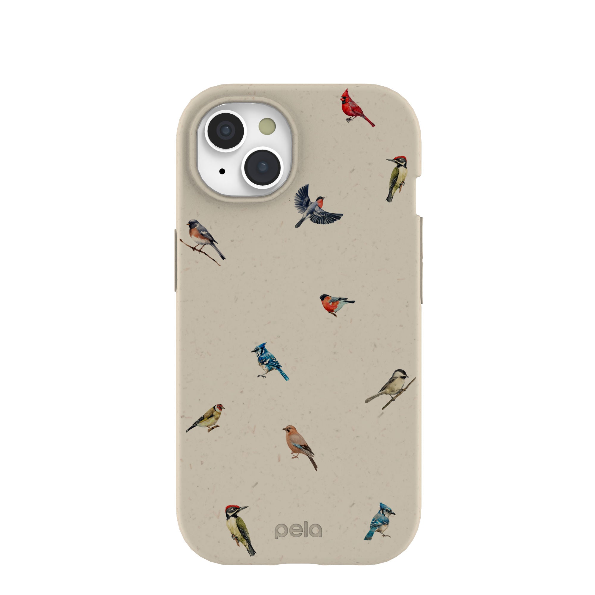 London Fog Frosted Flock iPhone 15 Case Refurbished - Pela Case refurbished available on Cerqular