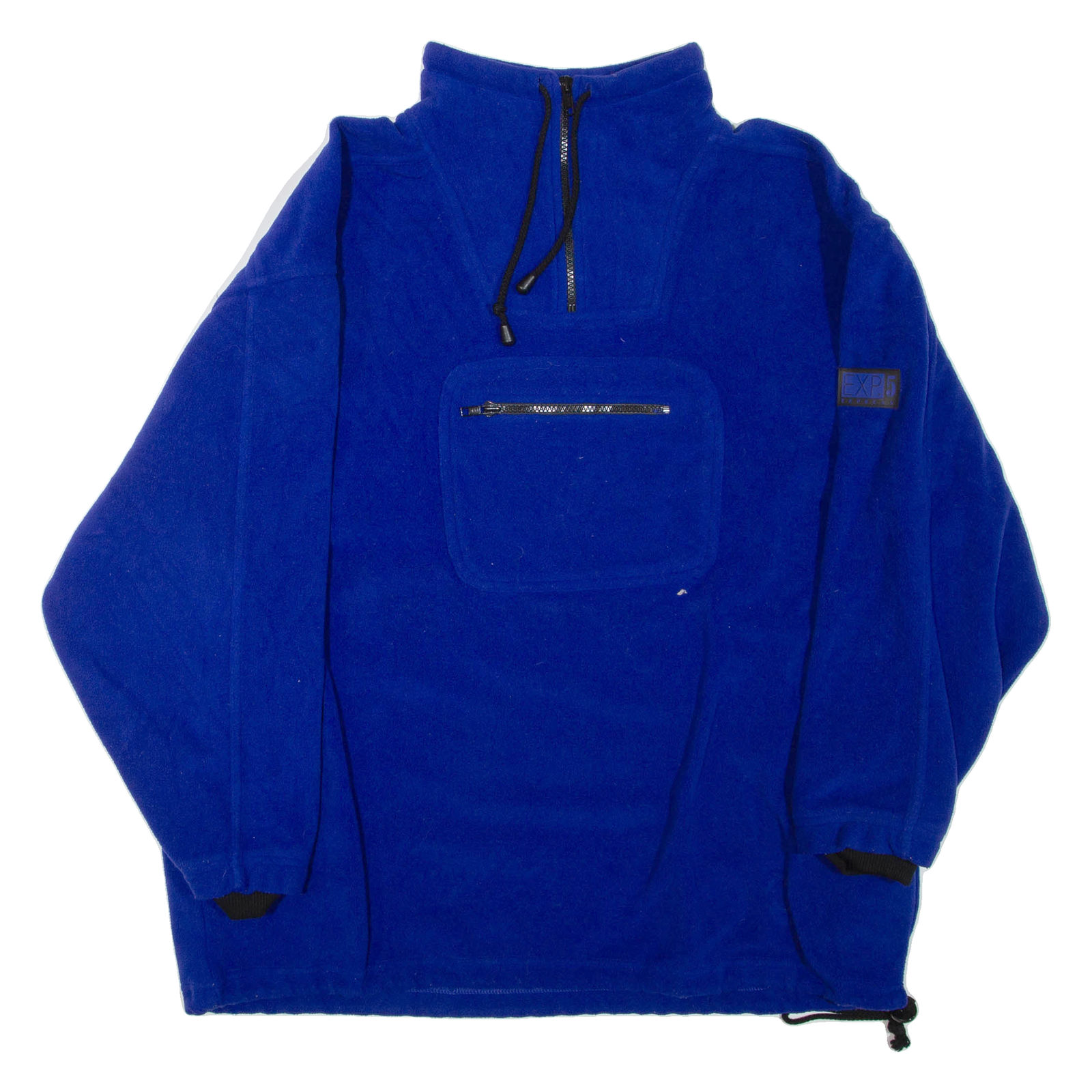 EXP 1/4 Zip Mens Fleece Jacket Blue M Refurbished - N/A refurbished available on Cerqular