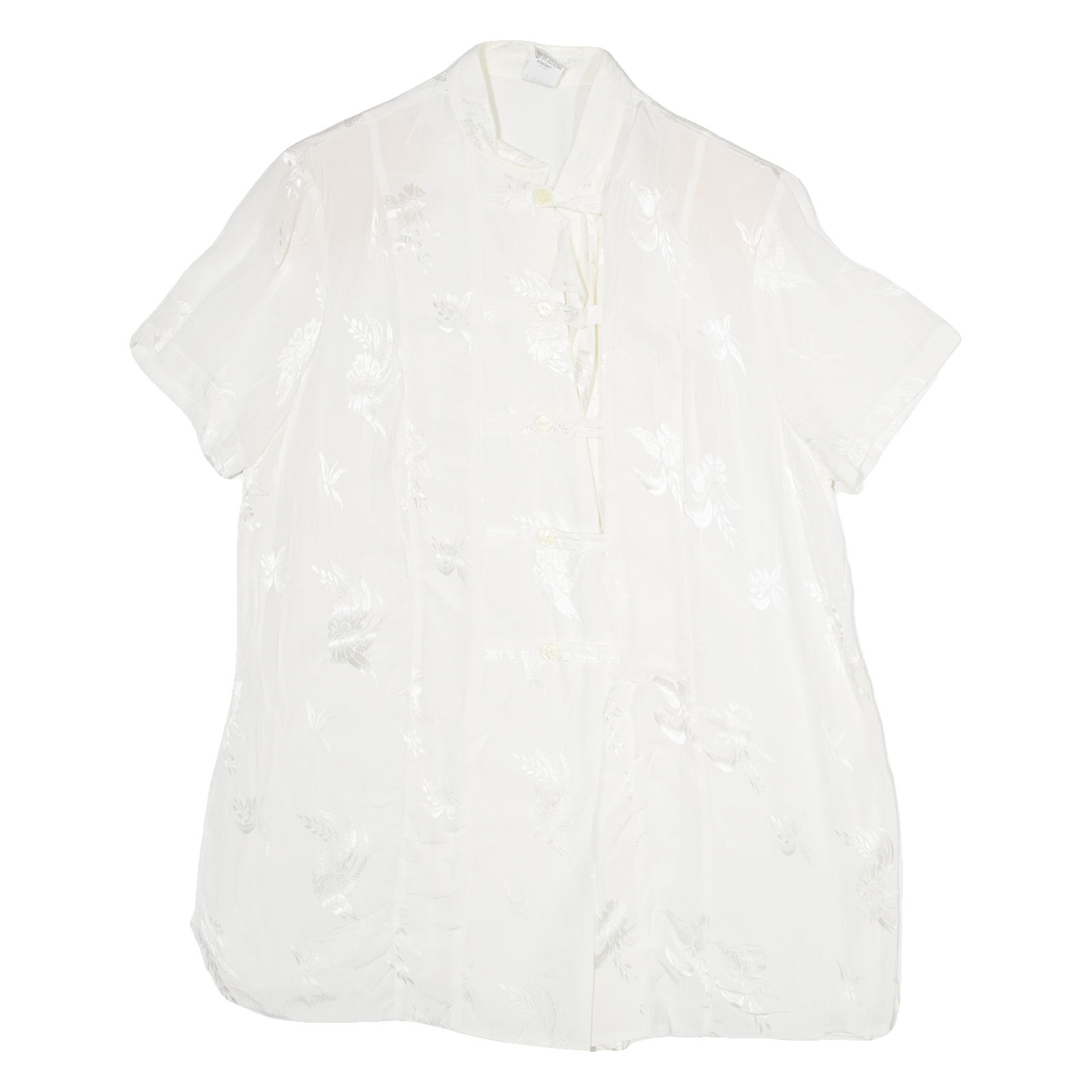 Buy Womens Printed Blouse White V-Neck Viscose Floral UK 20 Refurbished - $16.89 Womens Printed Blouse White V-Neck Viscose Floral UK 20 Refurbished - N/A refurbished available on Cerqular