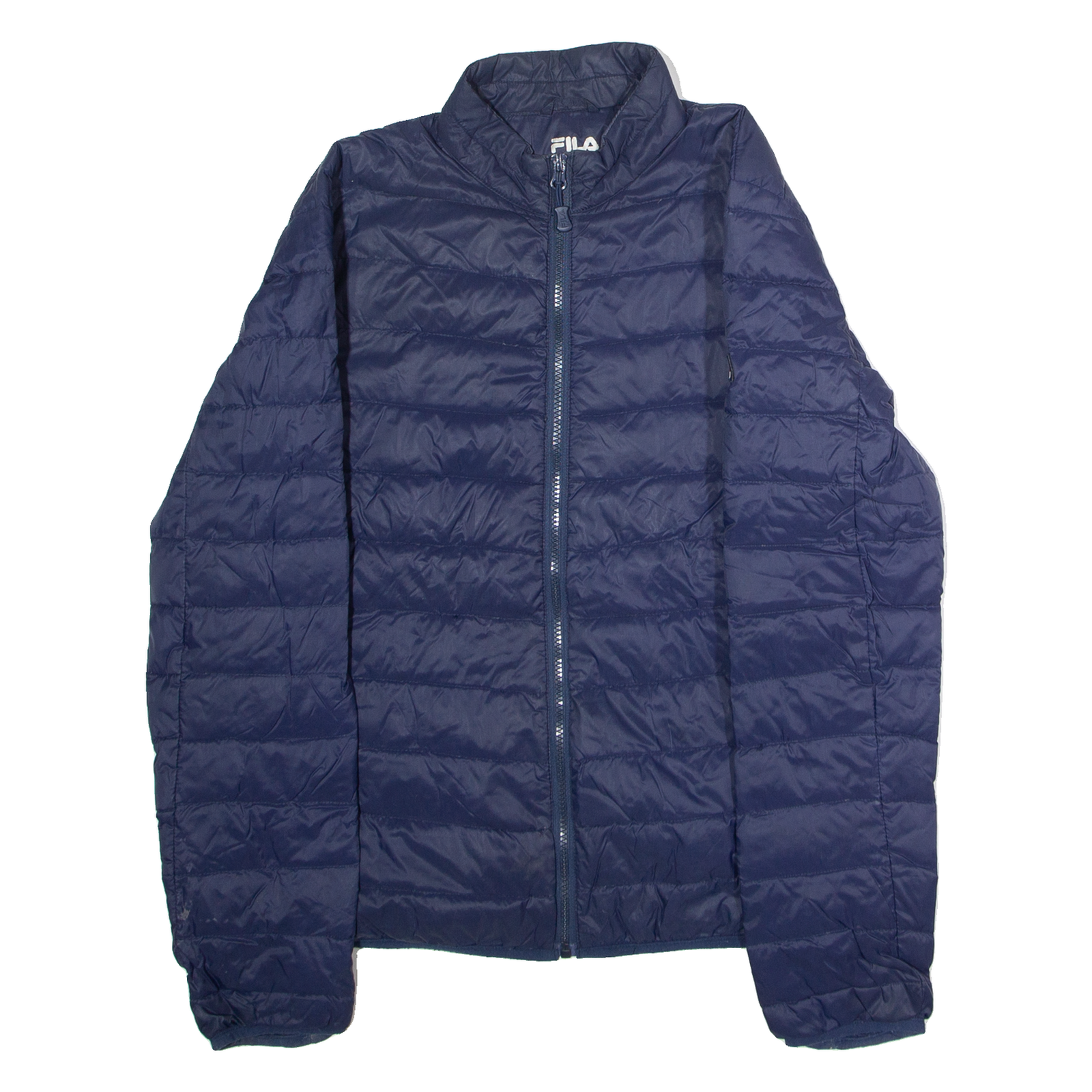 FILA Womens Puffer Jacket Blue UK 14 Refurbished - N/A refurbished available on Cerqular