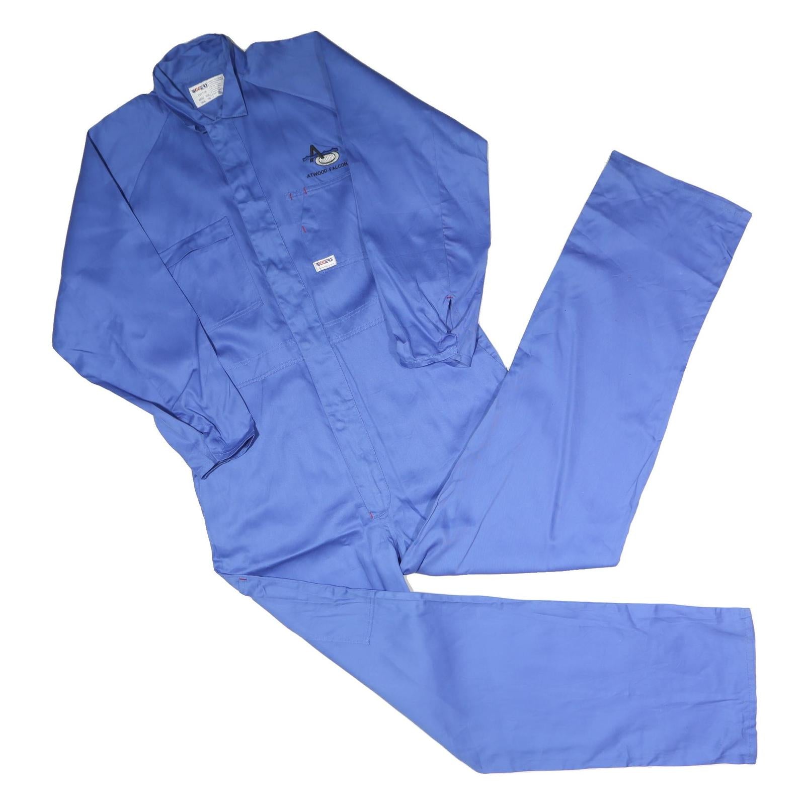 RIGGERS WORKWEAR Mens Blue Polyester Blend Dungarees Regular Fit 2XL W40 L36 Refurbished - N/A refurbished available on Cerqular