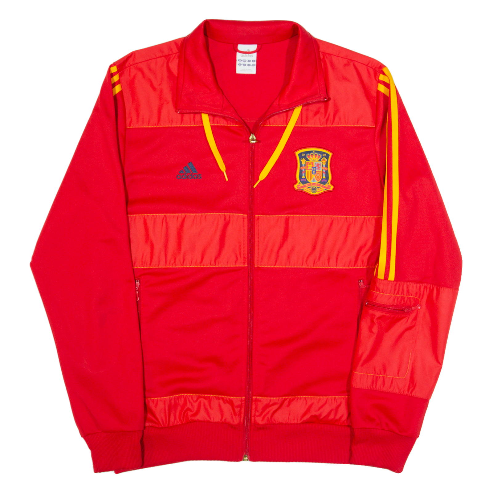 ADIDAS Spanish National Football Team Mens Track Jacket Red M Refurbished - N/A refurbished available on Cerqular