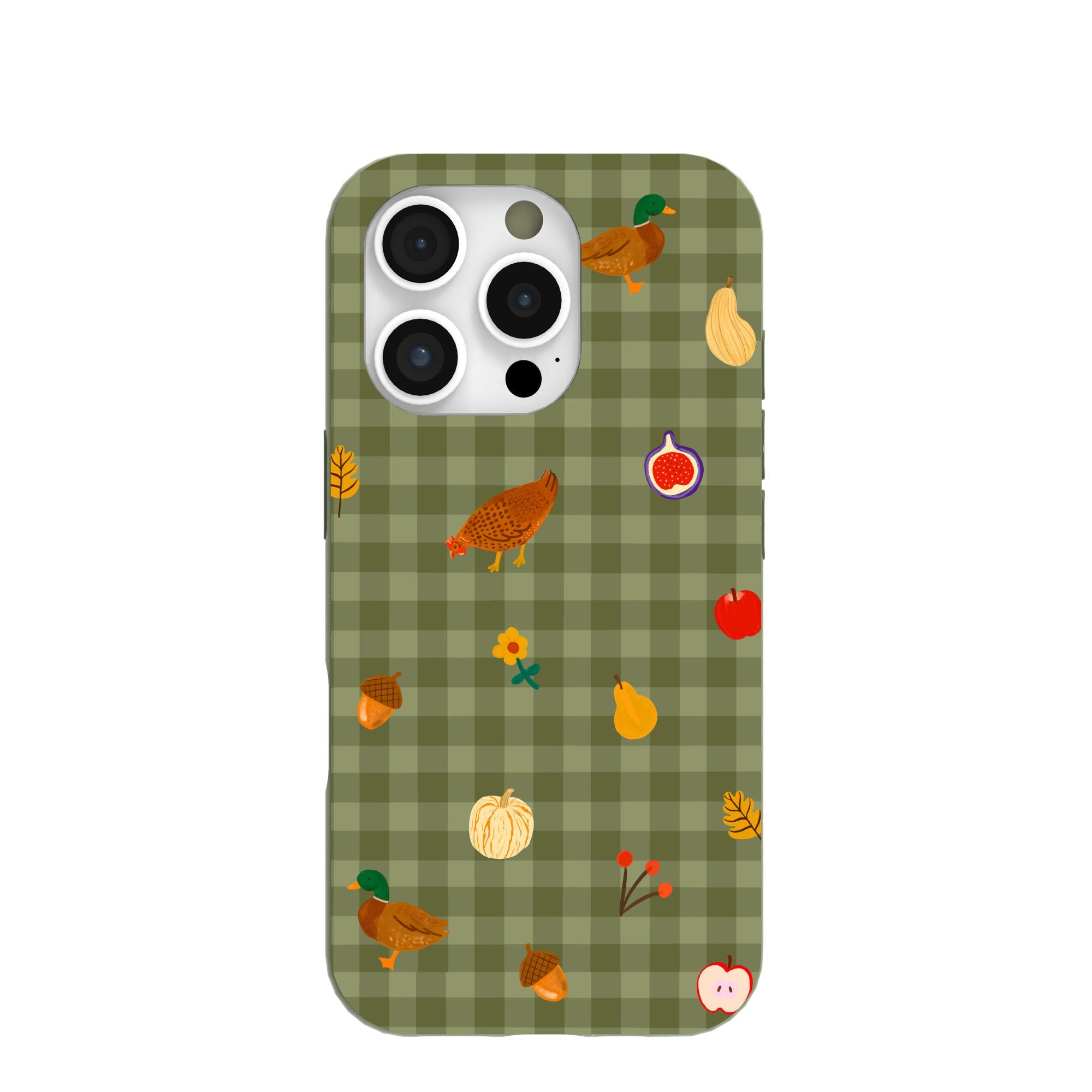 Forest Floor Harvest Folk iPhone 16 Pro Case Refurbished - Pela Case refurbished available on Cerqular