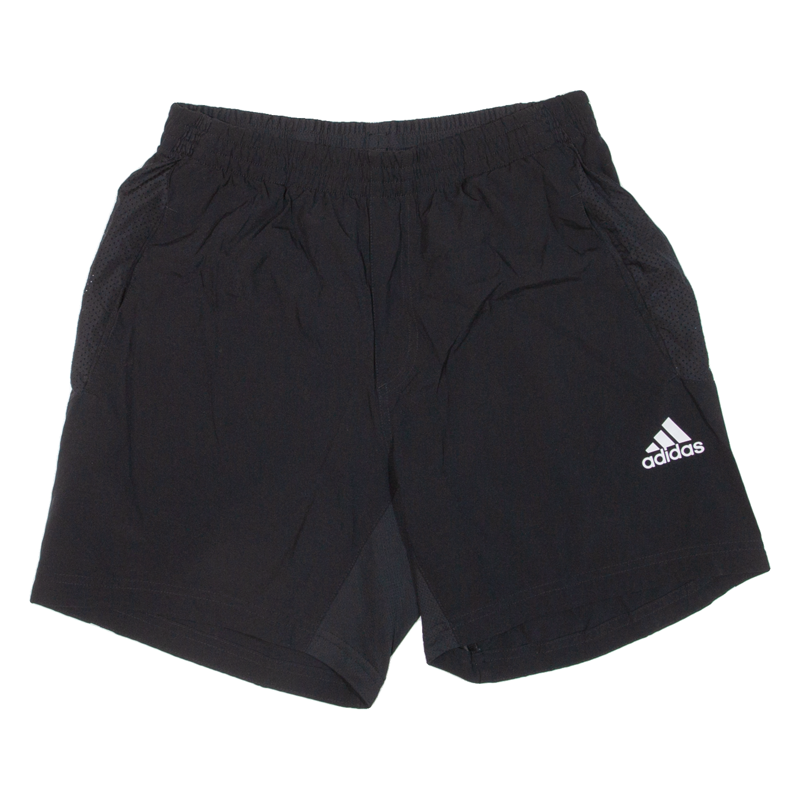 ADIDAS Mens Sports Shorts Black Relaxed L W28 Refurbished - N/A refurbished available on Cerqular