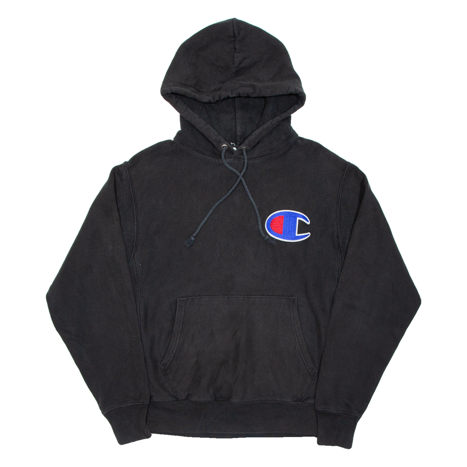 CHAMPION REVERSE WEAVE Mens Black Hoodie M Refurbished - N/A refurbished available on Cerqular