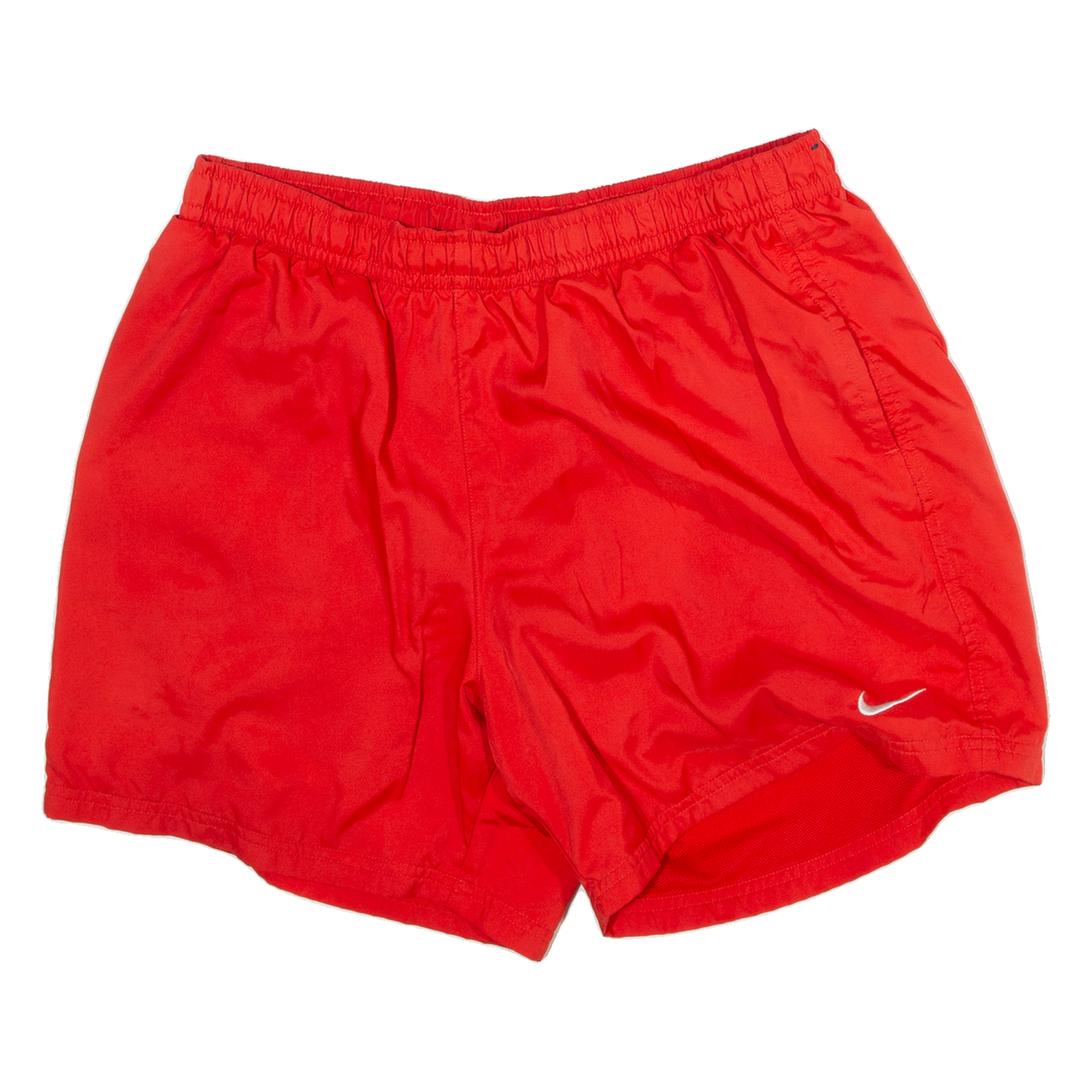 NIKE Mesh Lined Mens Swimming Shorts Red XL W32 Refurbished - N/A refurbished available on Cerqular