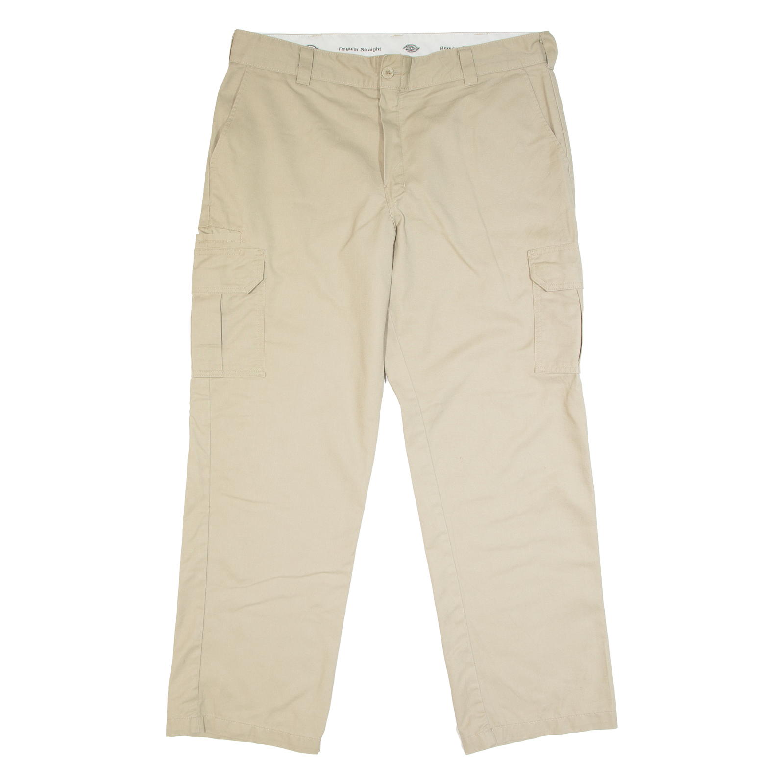 DICKIES Cargo Style Workwear Mens Trousers Beige Regular Straight W38 L31 Refurbished - N/A refurbished available on Cerqular