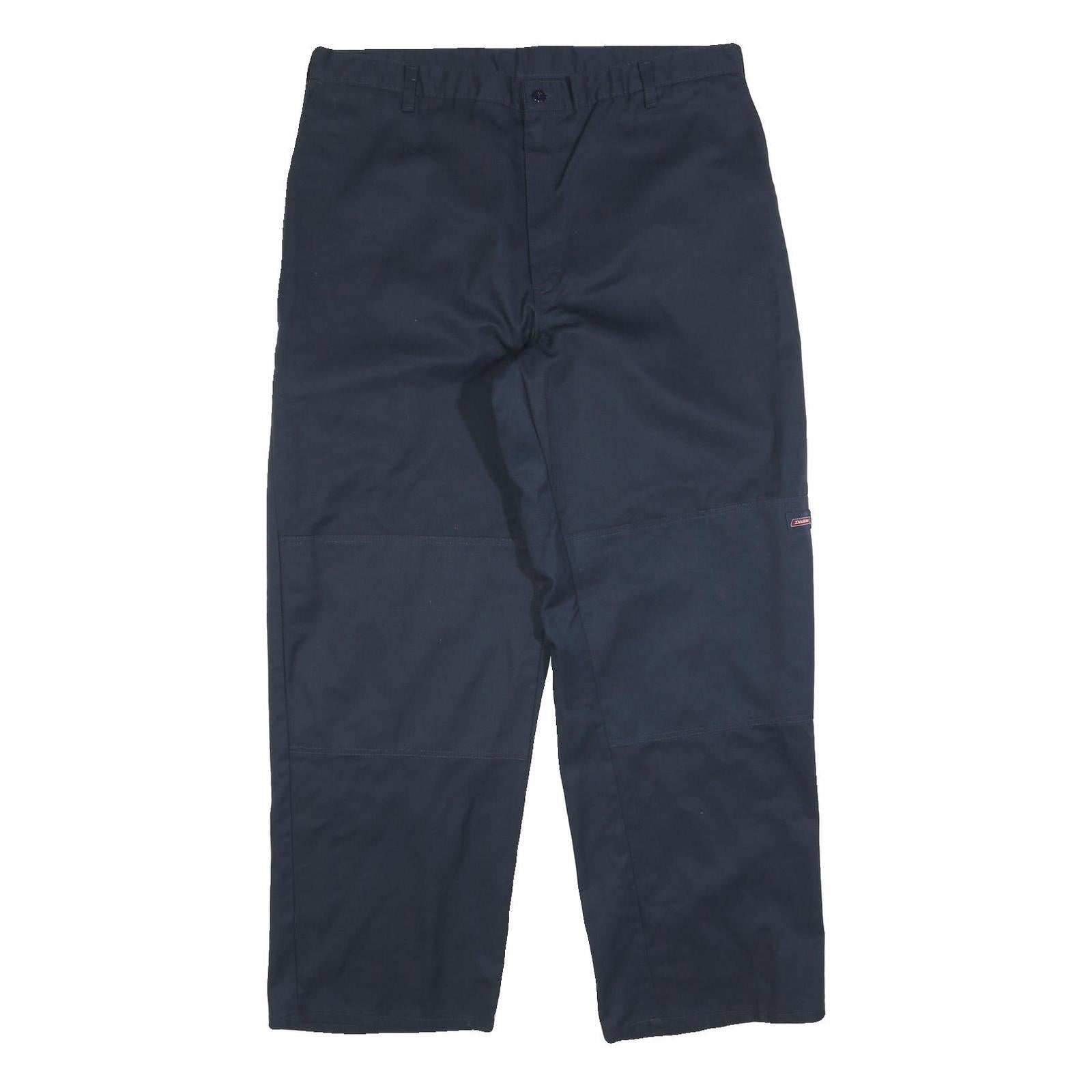 Buy DICKIES Mens Cotton Blend Navy Regular Fit Straight Leg Trousers W38 L32 Refurbished - $42.89 DICKIES Mens Cotton Blend Navy Regular Fit Straight Leg Trousers W38 L32 Refurbished - N/A refurbished available on Cerqular