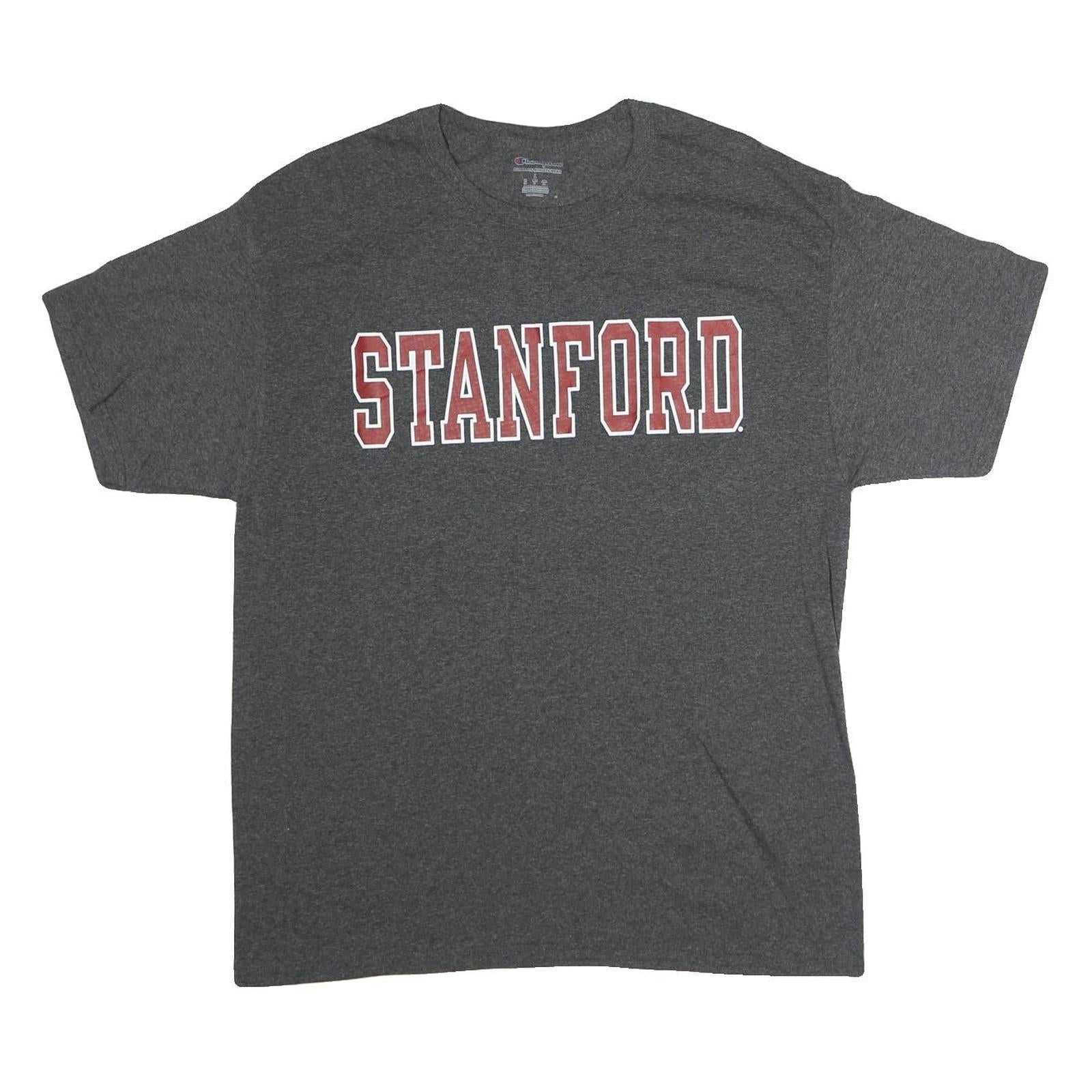 Buy CHAMPION Mens Grey Stanford Graphic T-Shirt L Short Sleeve Crew Neck Cotton Refurbished - $18.19 CHAMPION Mens Grey Stanford Graphic T-Shirt L Short Sleeve Crew Neck Cotton Refurbished - N/A refurbished available on Cerqular