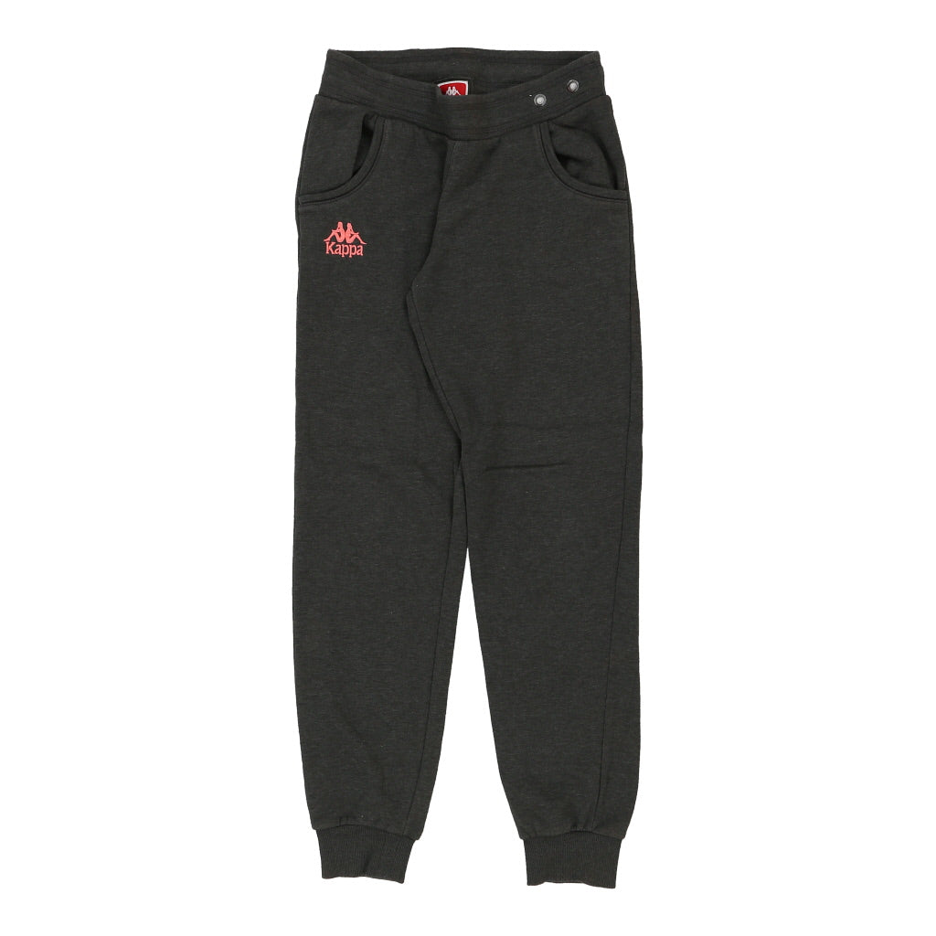 Kappa Joggers - Small Grey Cotton Blend Refurbished - Thrifted (note: this is a term often used to describe second- refurbished available on Cerqular