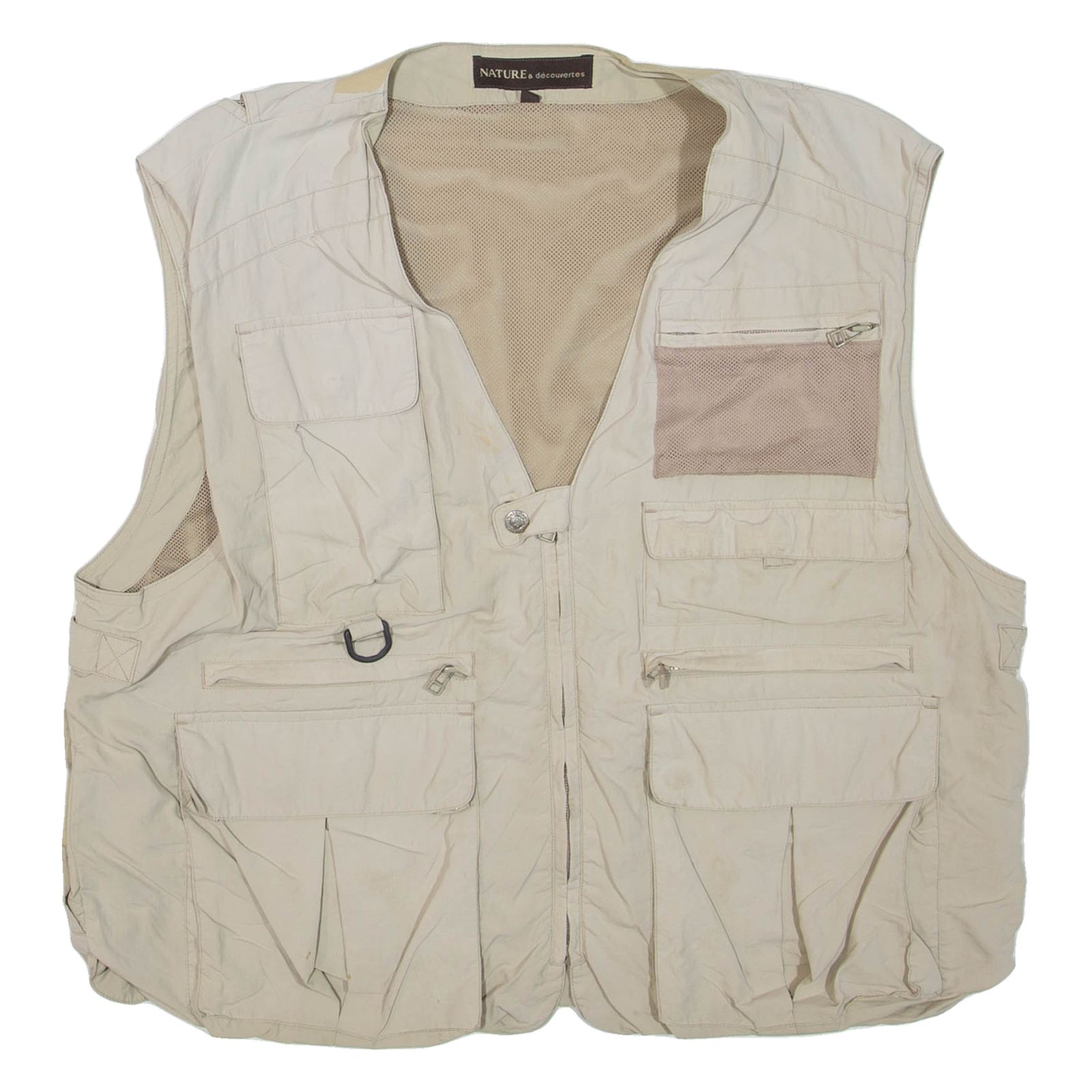 Utility Mens Gilet Beige XL Refurbished - N/A refurbished available on Cerqular