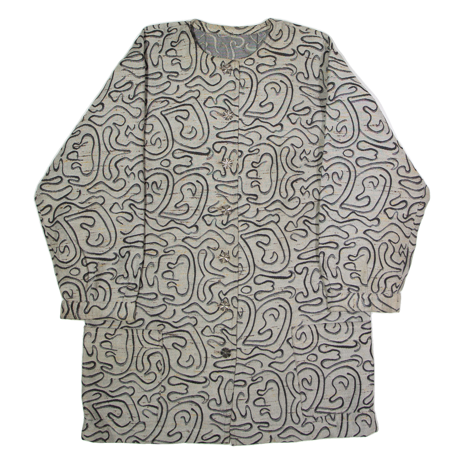 Buy Womens Overcoat Coat Grey Knit Crazy Pattern L Refurbished - $31.19 Womens Overcoat Coat Grey Knit Crazy Pattern L Refurbished - N/A refurbished available on Cerqular