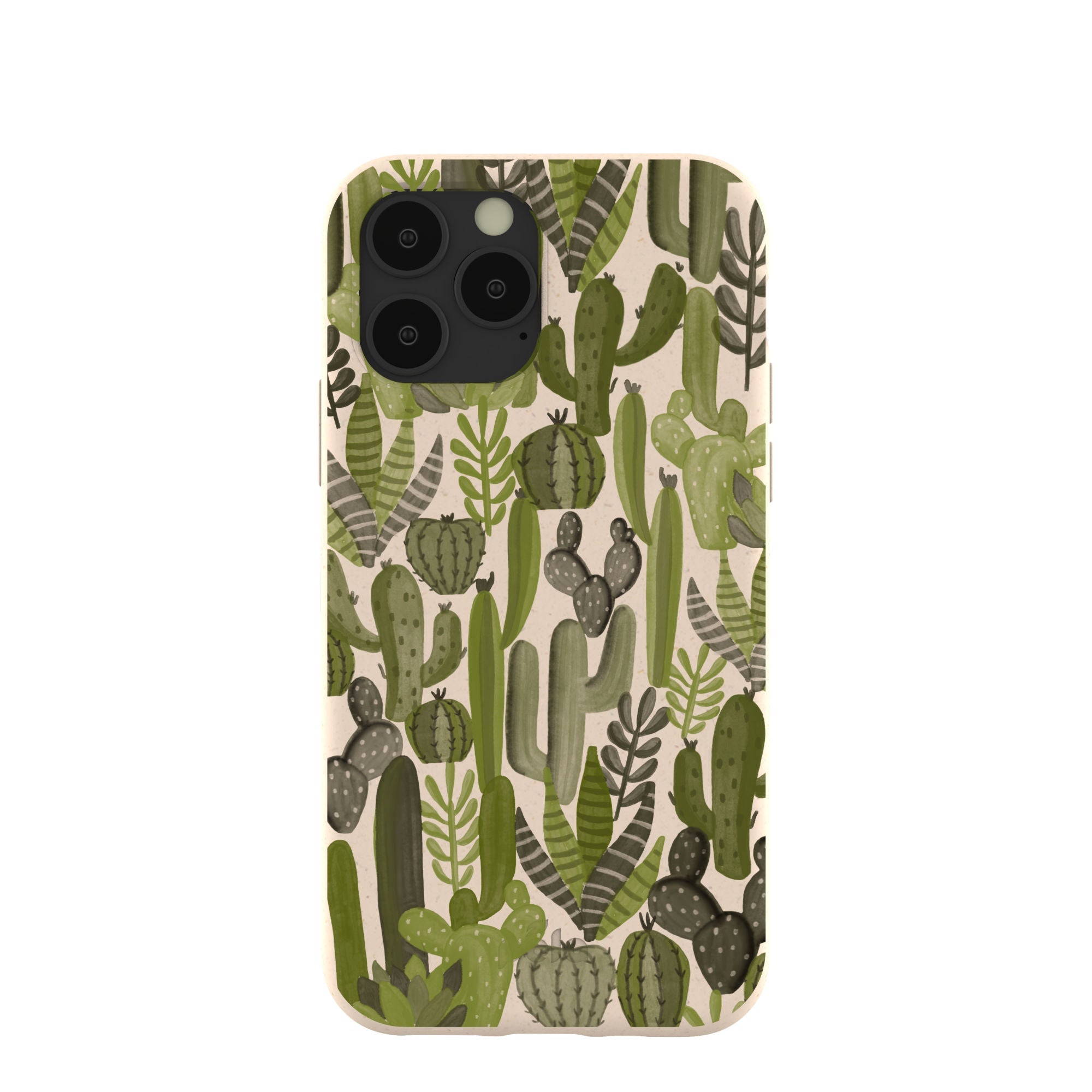 Seashell Succulent Cacti iPhone 11 Pro Case Refurbished - Pela Case refurbished available on Cerqular