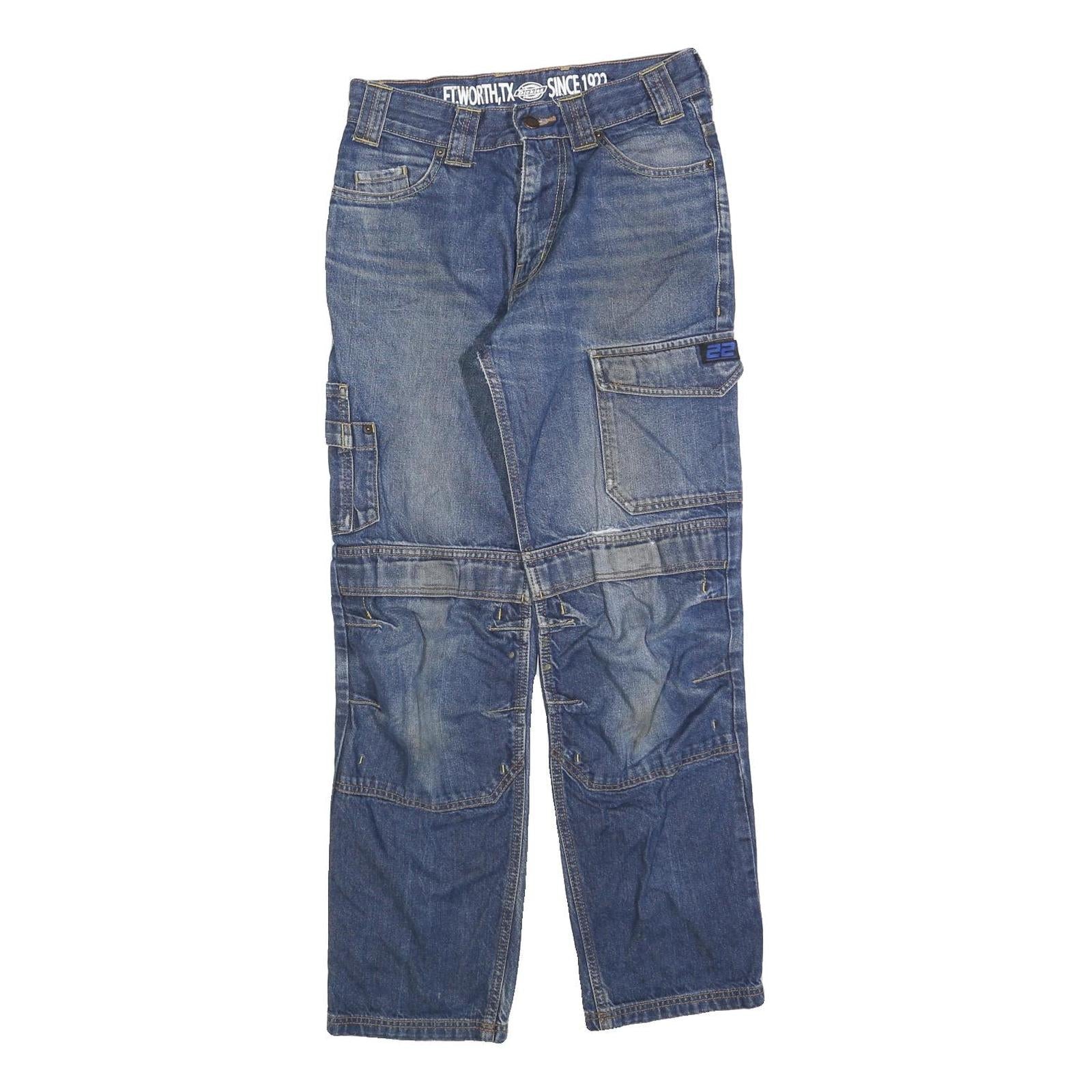 Buy DICKIES Mens Blue Regular Fit Cargo Denim Rinse Wash Jeans W28 L30 Utility Zip Refurbished - $45.49 DICKIES Mens Blue Regular Fit Cargo Denim Rinse Wash Jeans W28 L30 Utility Zip Refurbished - N/A refurbished available on Cerqular
