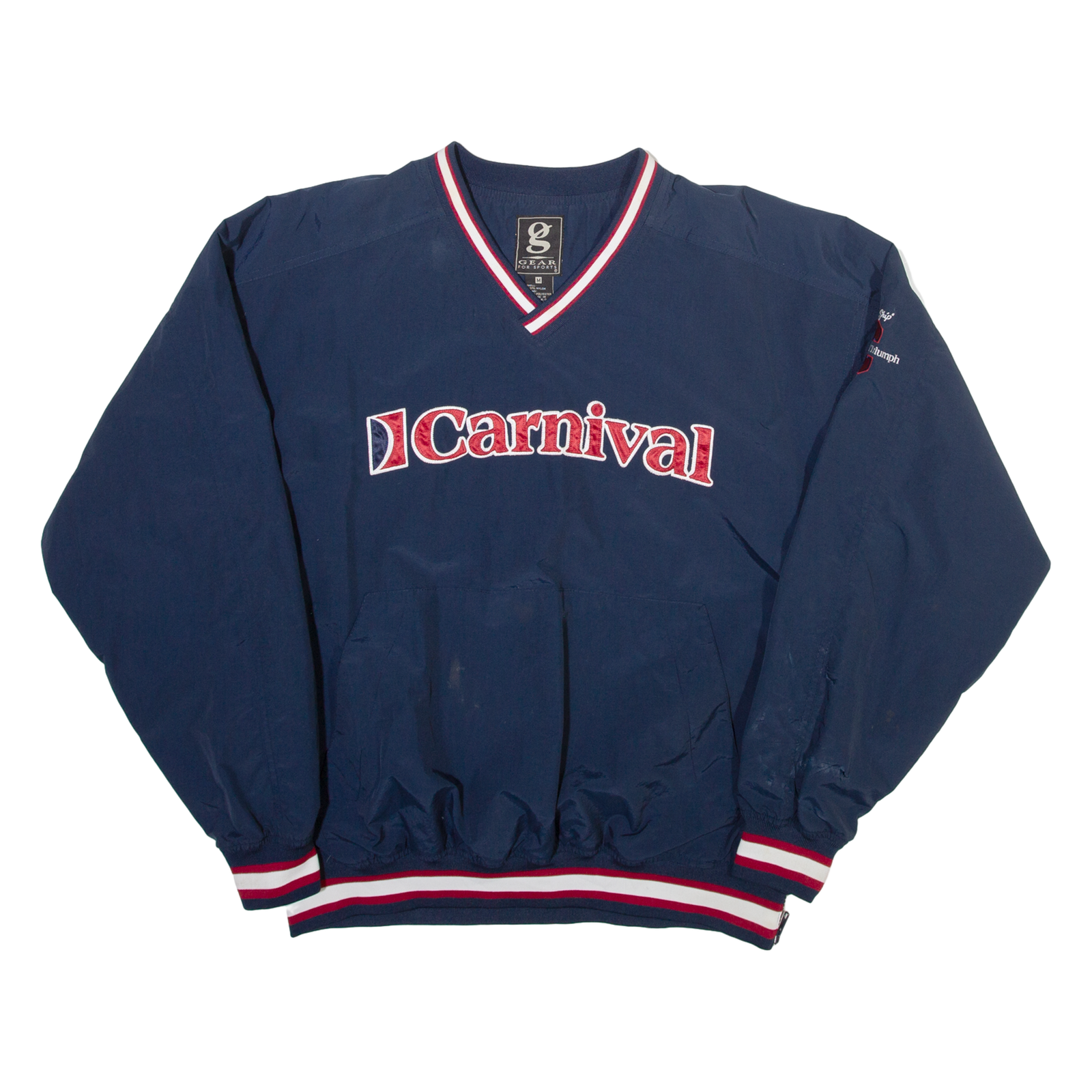 GEAR Mens Sweatshirt Blue V-Neck M Refurbished - N/A refurbished available on Cerqular
