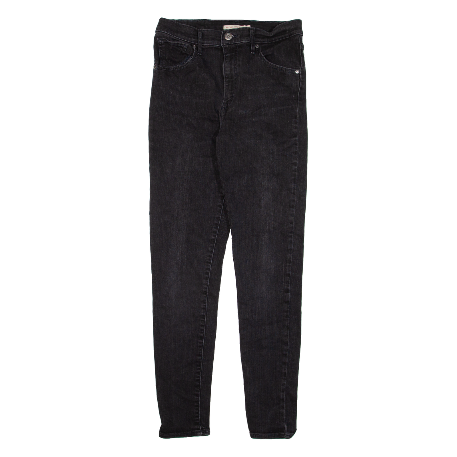 LEVI'S Mile High Womens Jeans Black Slim Skinny W28 L30 Refurbished - N/A refurbished available on Cerqular