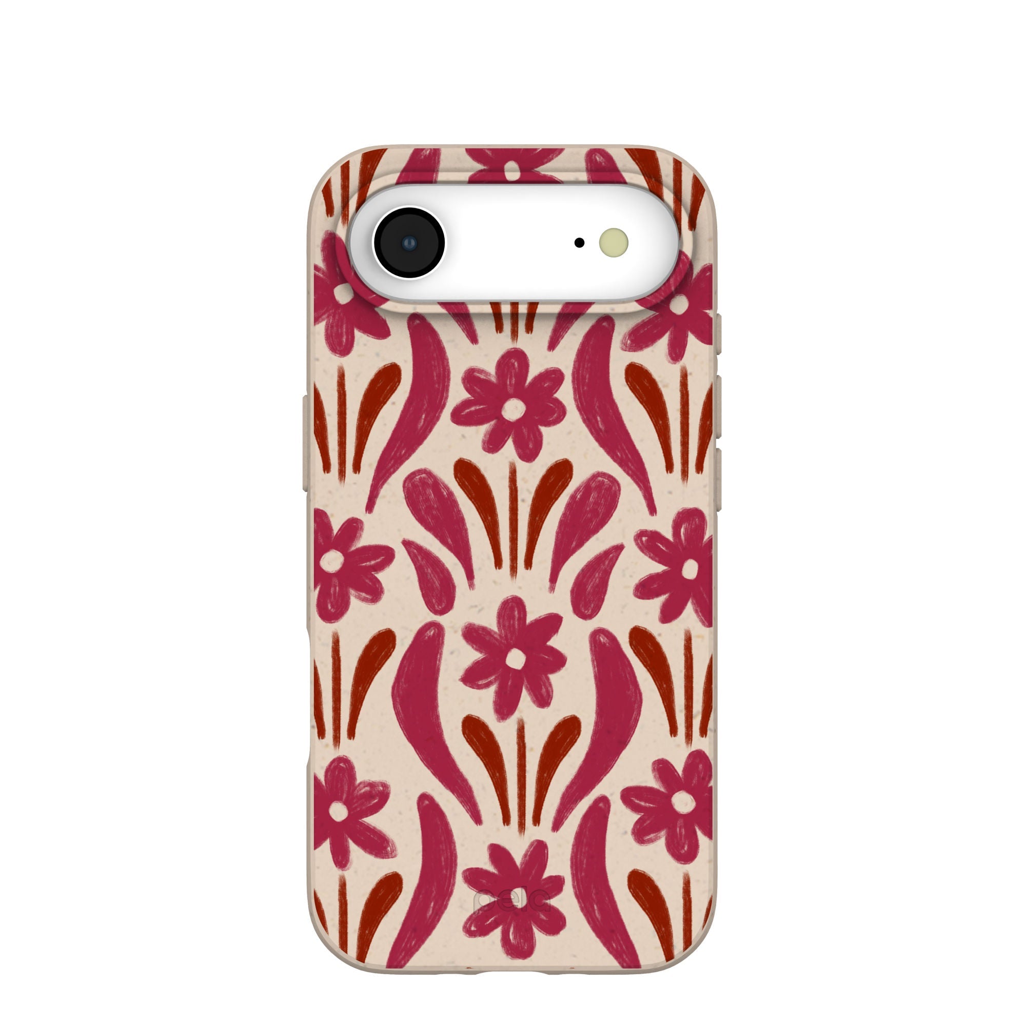 Seashell Flower Stack iPhone Air Case | MagSafe Compatibility: Without MagSafe Refurbished - Pela Case refurbished available on Cerqular