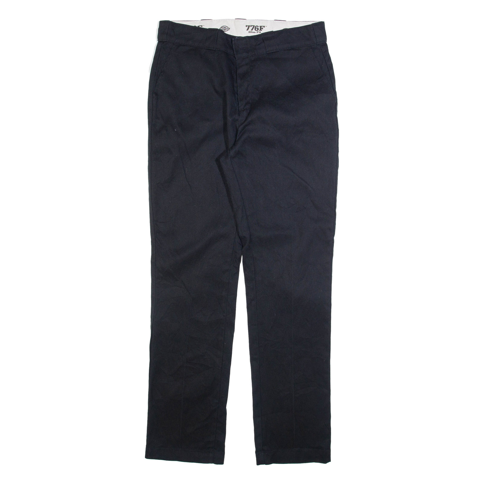 DICKIES 776F Womens Trousers Black Slim Straight W31 L31 Refurbished - N/A refurbished available on Cerqular