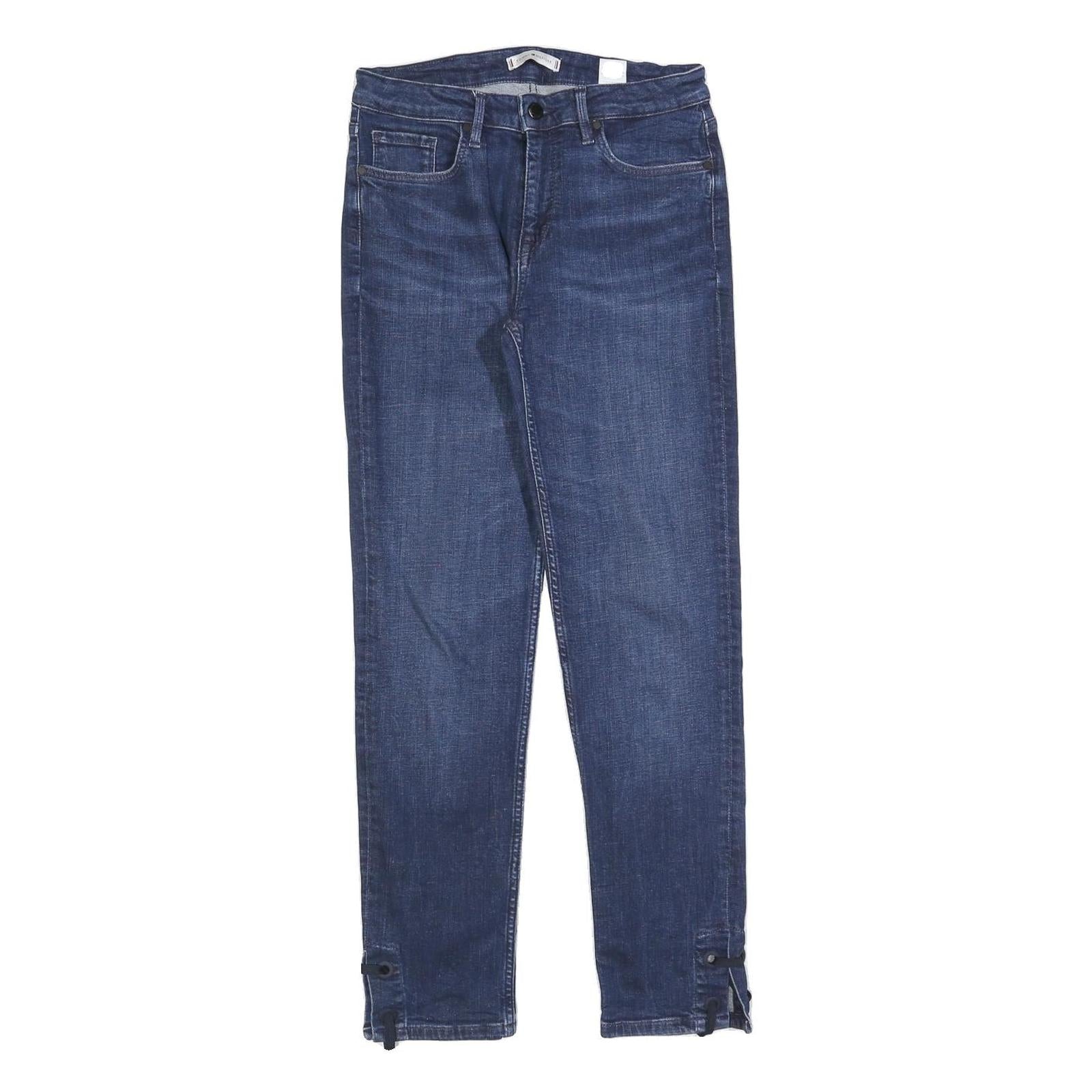 TOMMY HILFIGER Womens Jeans Blue Slim Skinny Denim Medium W28 L30 Stretch Refurbished - N/A refurbished available on Cerqular