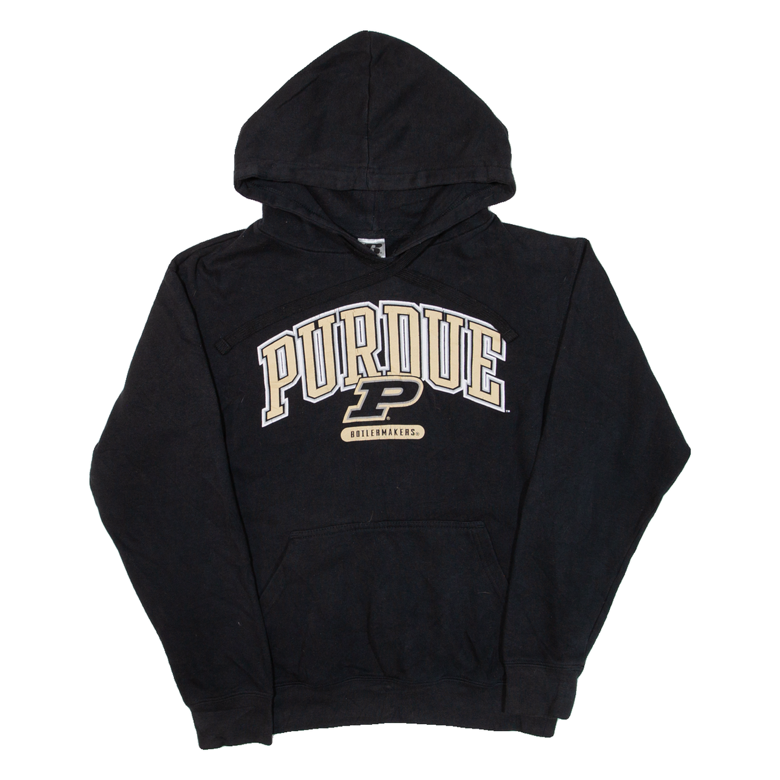 RUSSELL ATHLETIC Purdue Boilermakers Mens Black Hoodie USA S Refurbished - N/A refurbished available on Cerqular