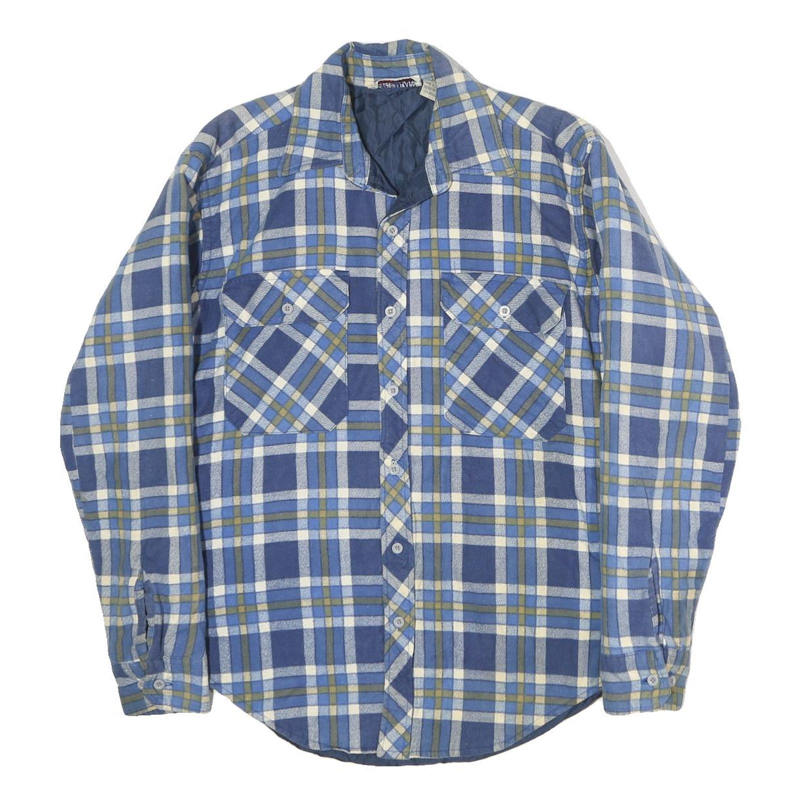 Buy THE GREAT PLAINS Mens Blue & Olive Check Shirt M Casual Long Sleeve Cotton Refurbished - $19.49 THE GREAT PLAINS Mens Blue & Olive Check Shirt M Casual Long Sleeve Cotton Refurbished - N/A refurbished available on Cerqular
