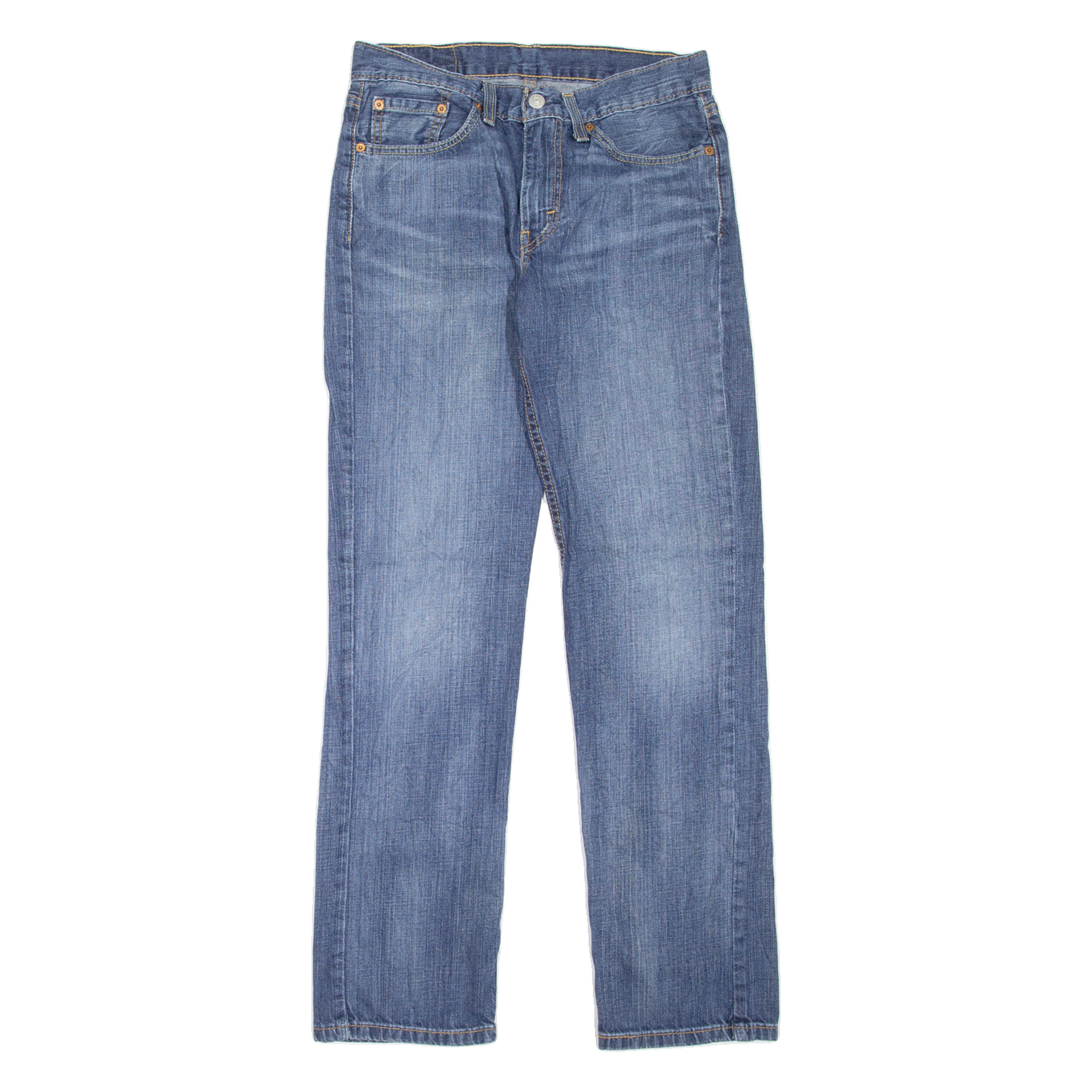 LEVI'S 514 Jeans Mens Blue Slim Straight Stone Wash W29 L32 Refurbished - N/A refurbished available on Cerqular