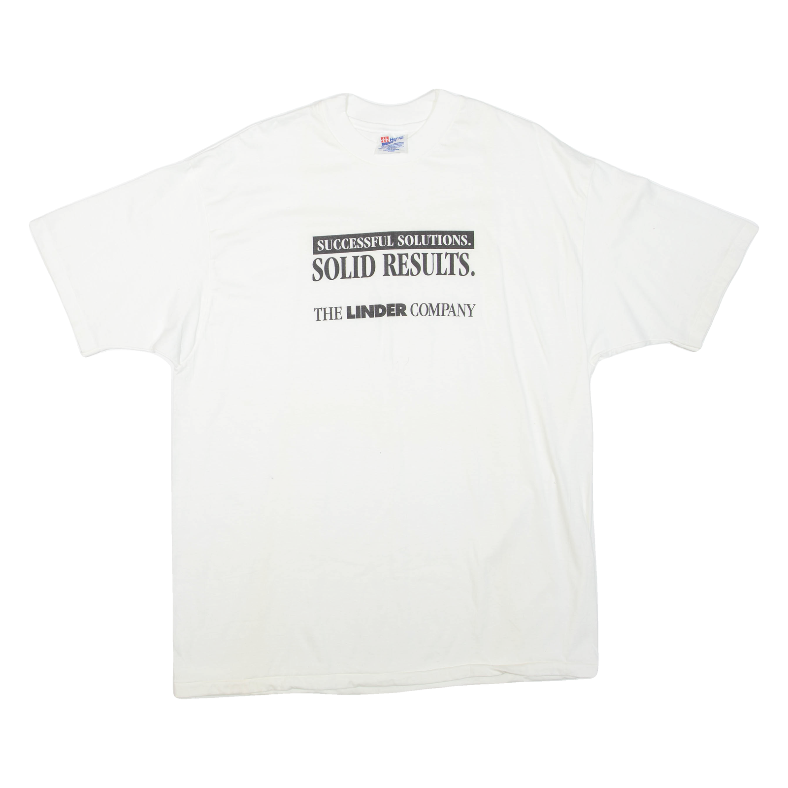 HANES The Linder Company Mens T-Shirt White XL Refurbished - N/A refurbished available on Cerqular