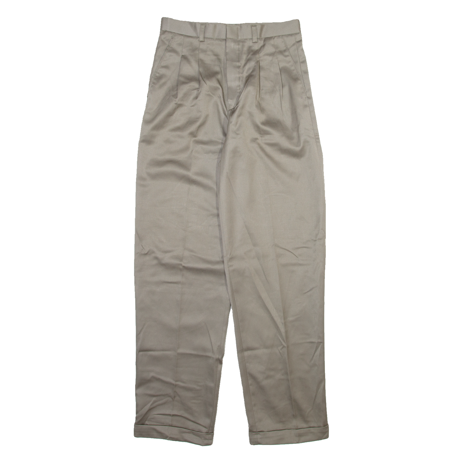 KIKADA Mens Trousers Beige Relaxed Straight W28 L31 Refurbished - N/A refurbished available on Cerqular