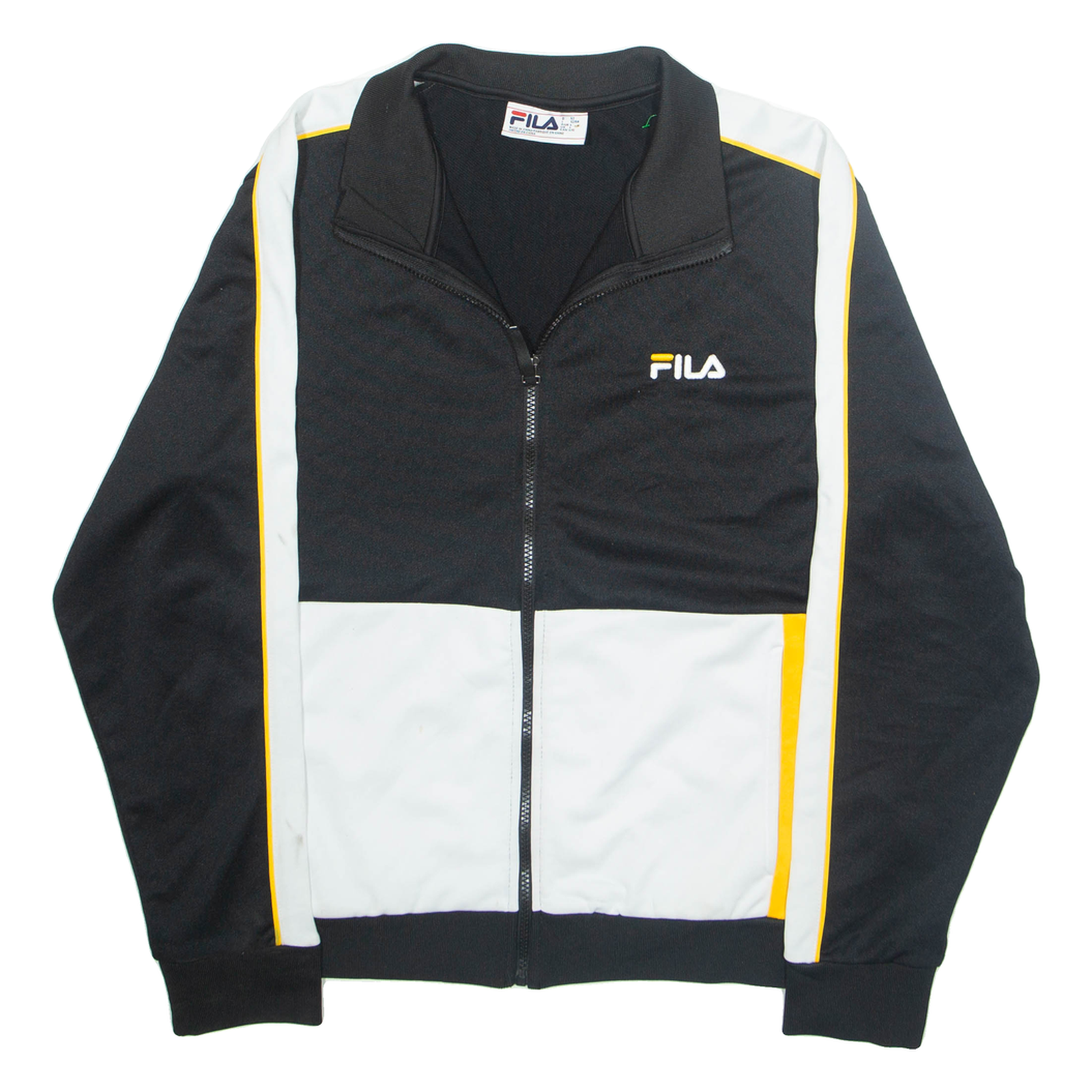 FILA Mens Track Jacket Yellow L Refurbished - N/A refurbished available on Cerqular