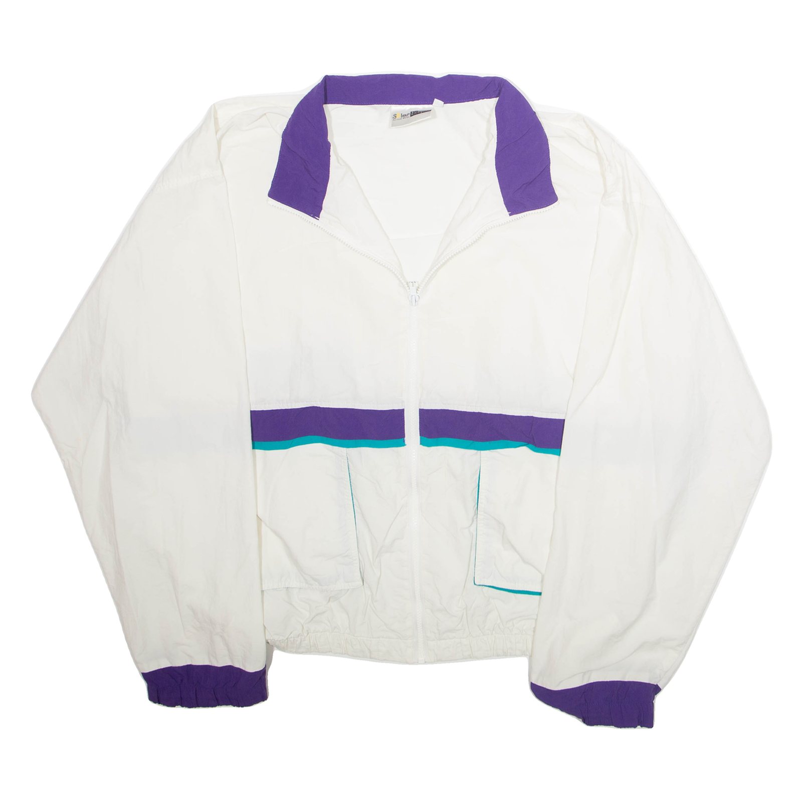 SOLAR ECLIPSE Mens Track Jacket White 2XL Refurbished - N/A refurbished available on Cerqular