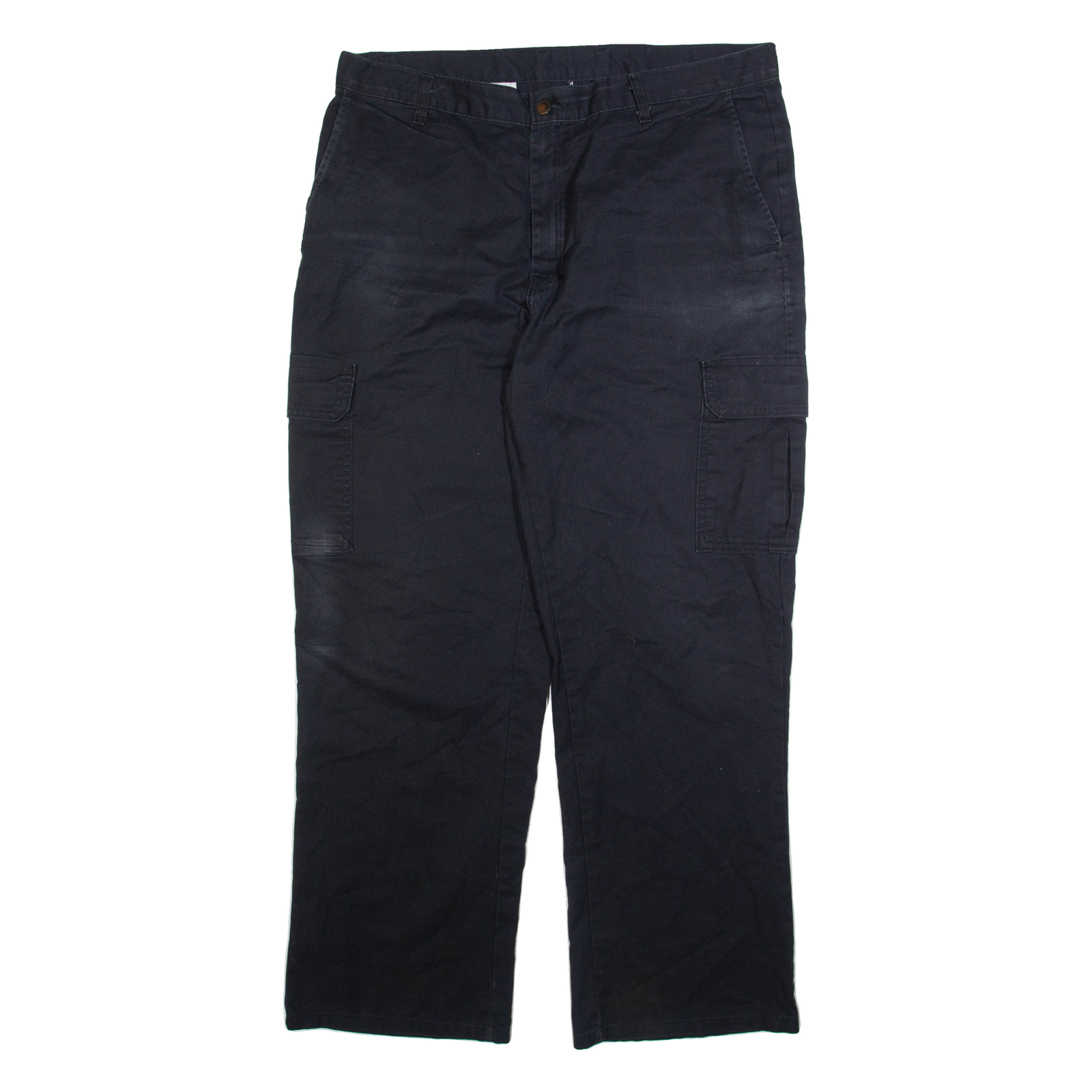 DICKIES Cargo Mens Trousers Grey Relaxed Straight W38 L32 Refurbished - N/A refurbished available on Cerqular